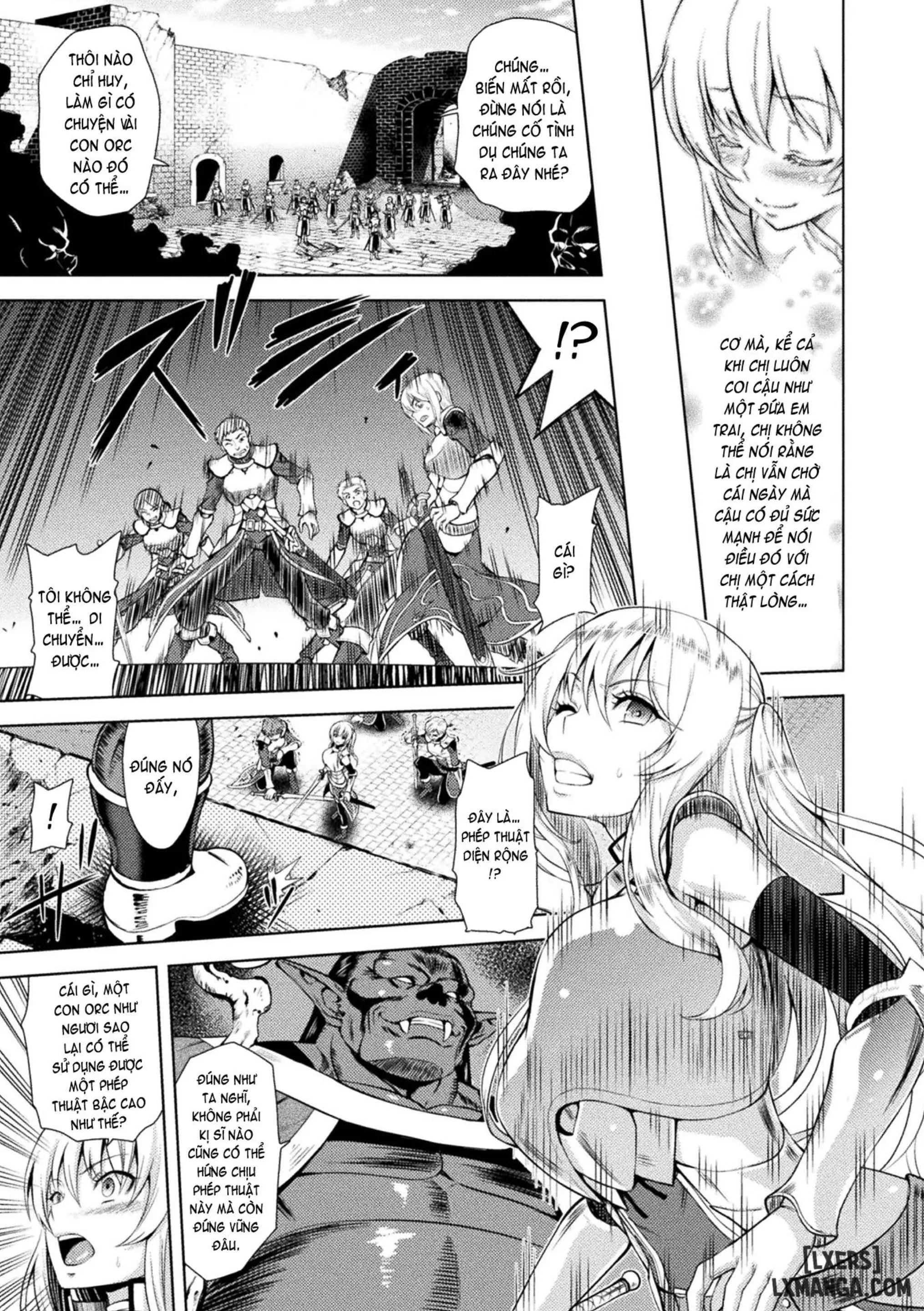 ERONA Orc no Inmon ni Okasareta Onna Kishi no Matsuro - Full trang 13