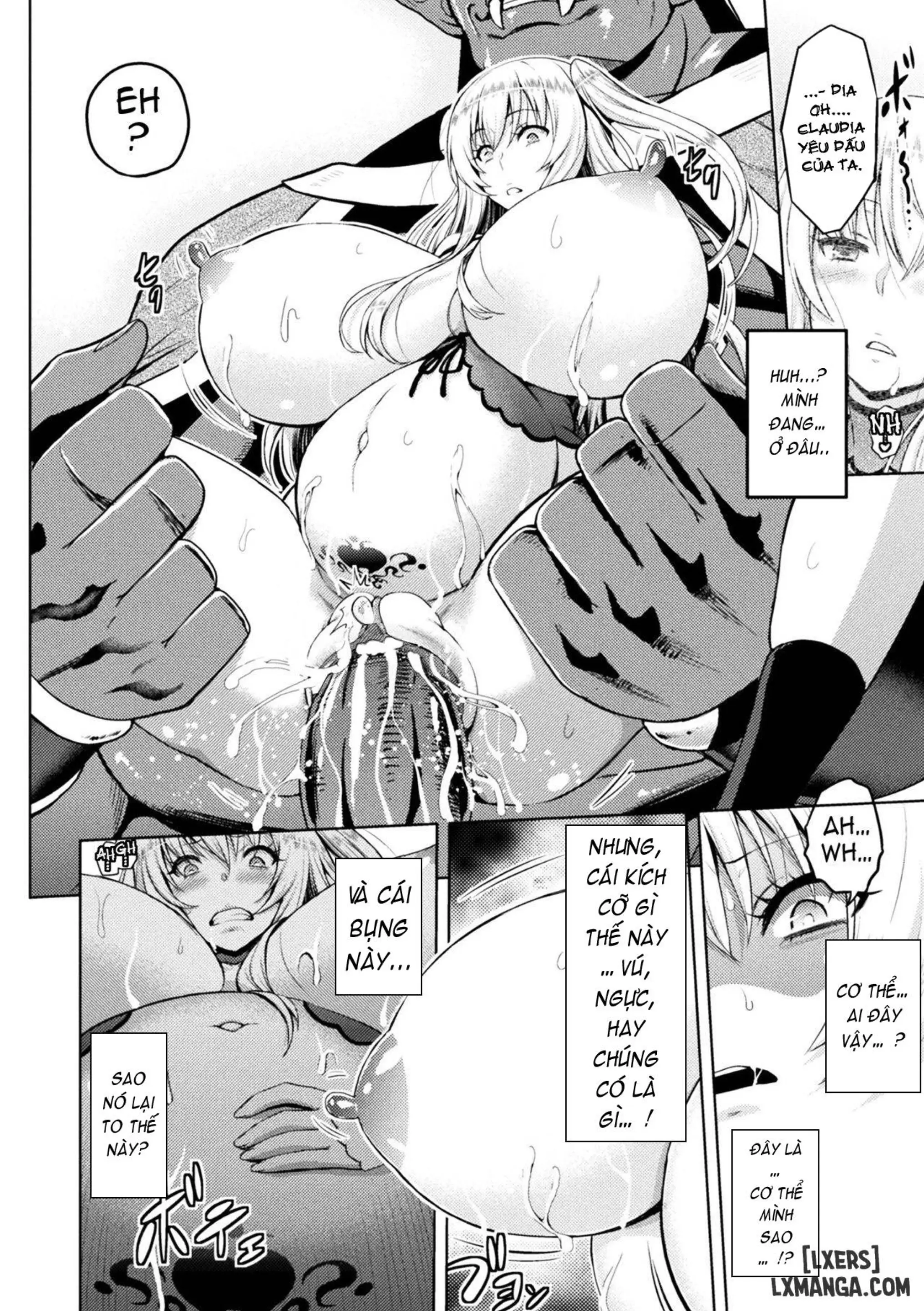 ERONA Orc no Inmon ni Okasareta Onna Kishi no Matsuro - Full trang 133