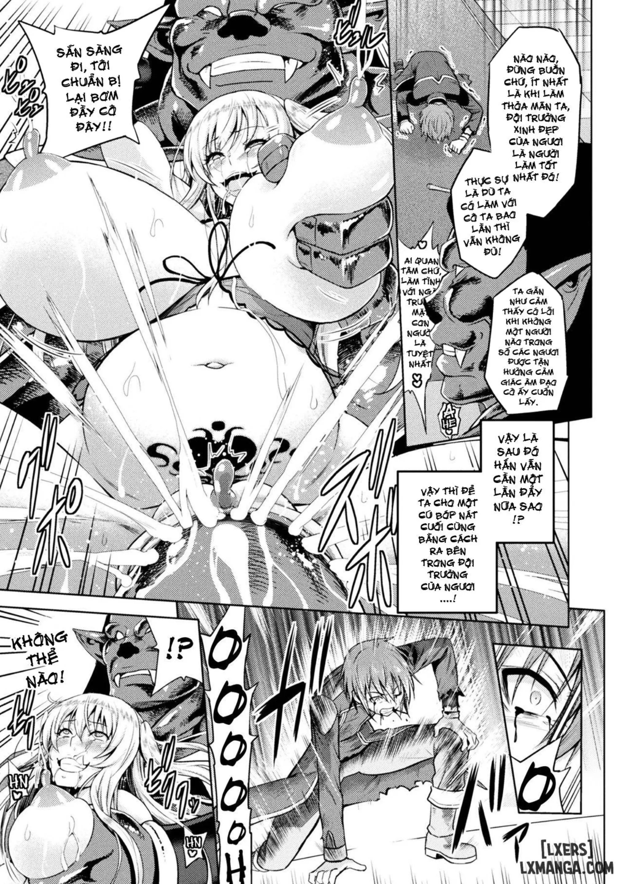 ERONA Orc no Inmon ni Okasareta Onna Kishi no Matsuro - Full trang 146