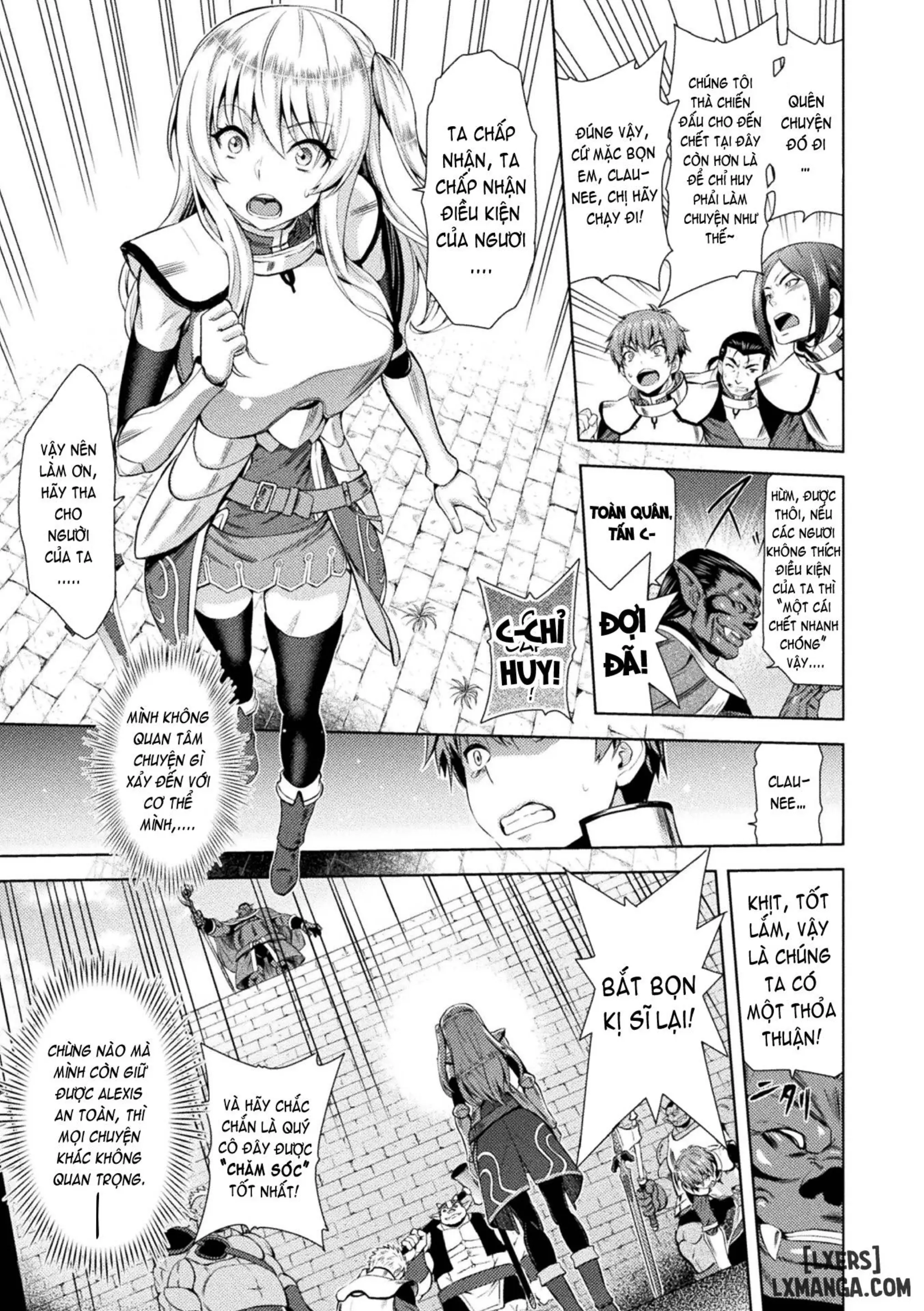 ERONA Orc no Inmon ni Okasareta Onna Kishi no Matsuro - Full trang 15