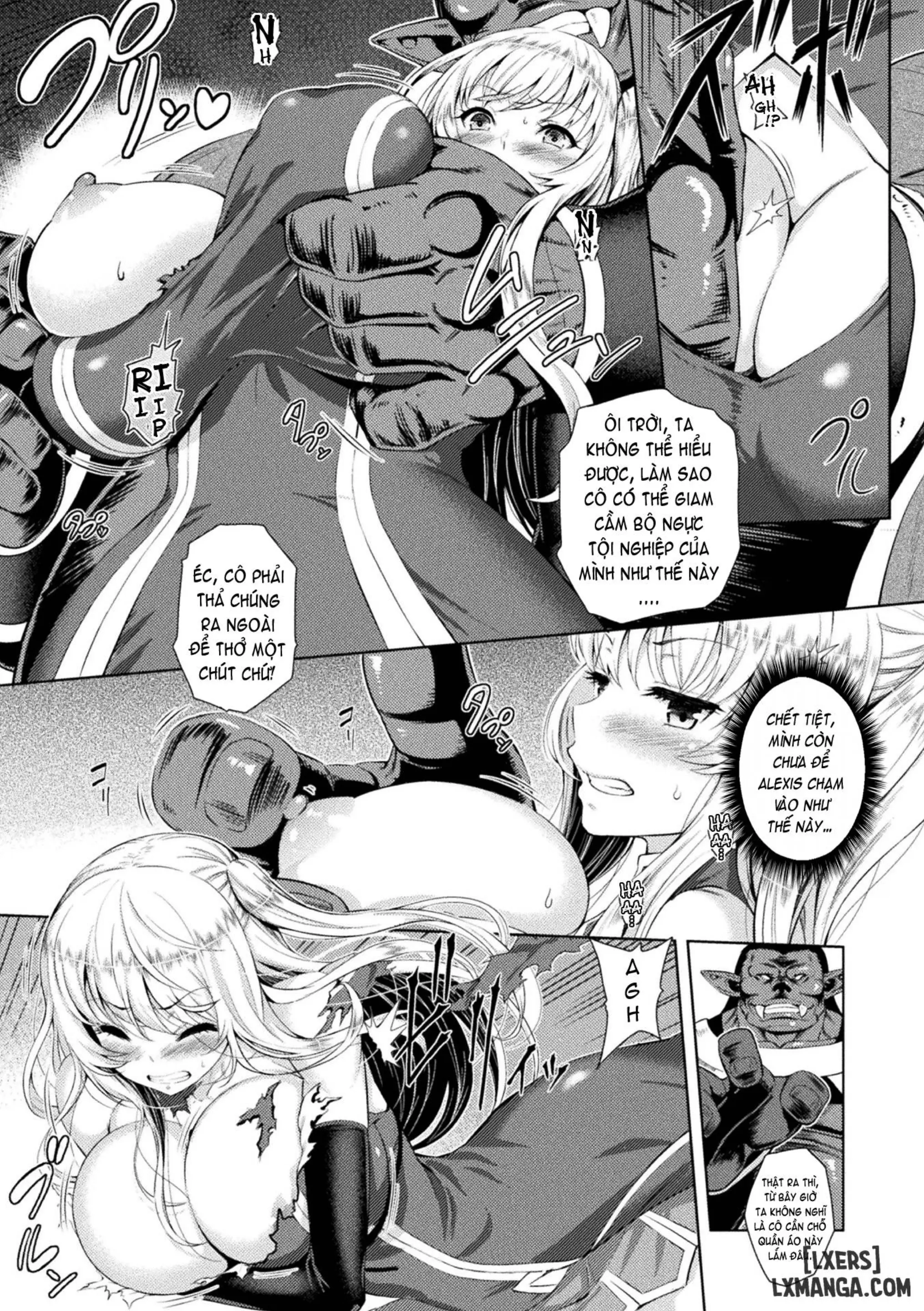ERONA Orc no Inmon ni Okasareta Onna Kishi no Matsuro - Full trang 17