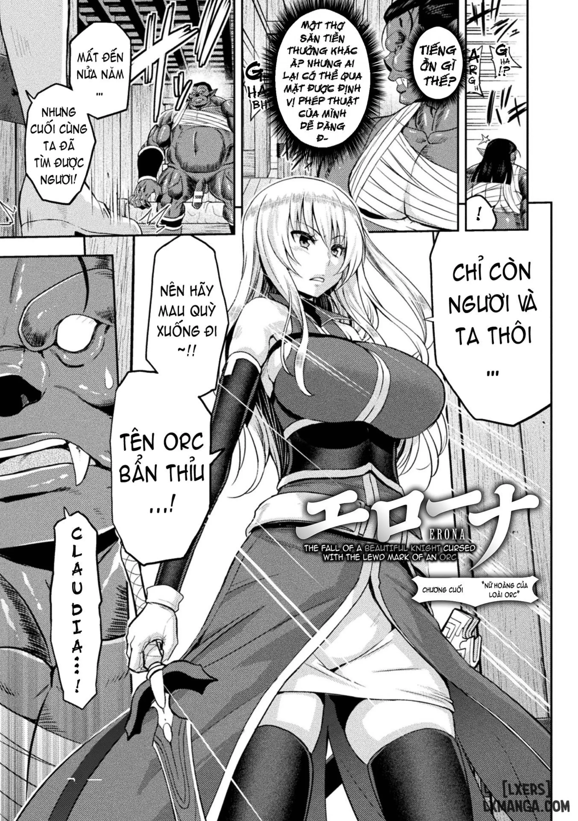 ERONA Orc no Inmon ni Okasareta Onna Kishi no Matsuro - Full trang 179