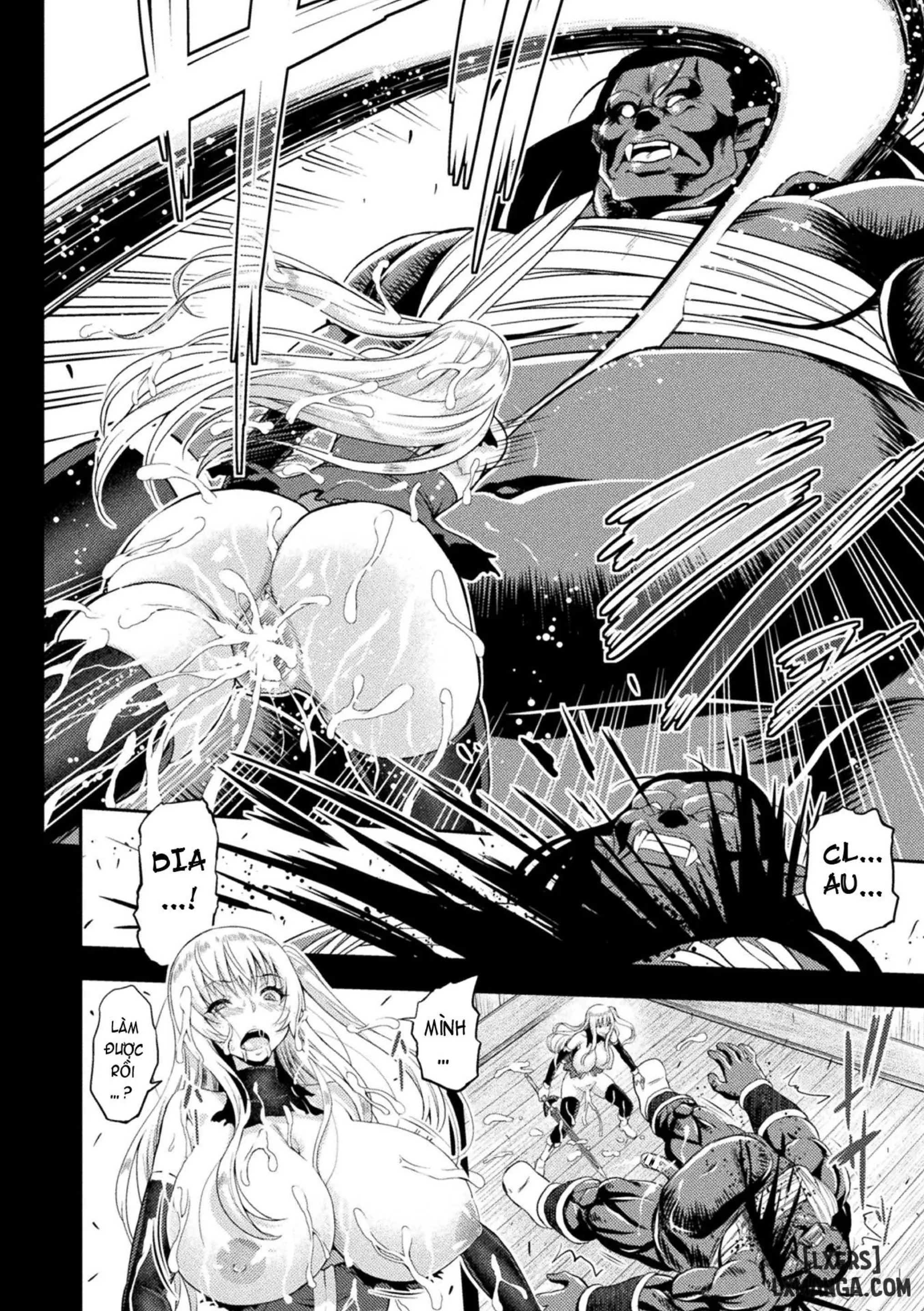 ERONA Orc no Inmon ni Okasareta Onna Kishi no Matsuro - Full trang 190
