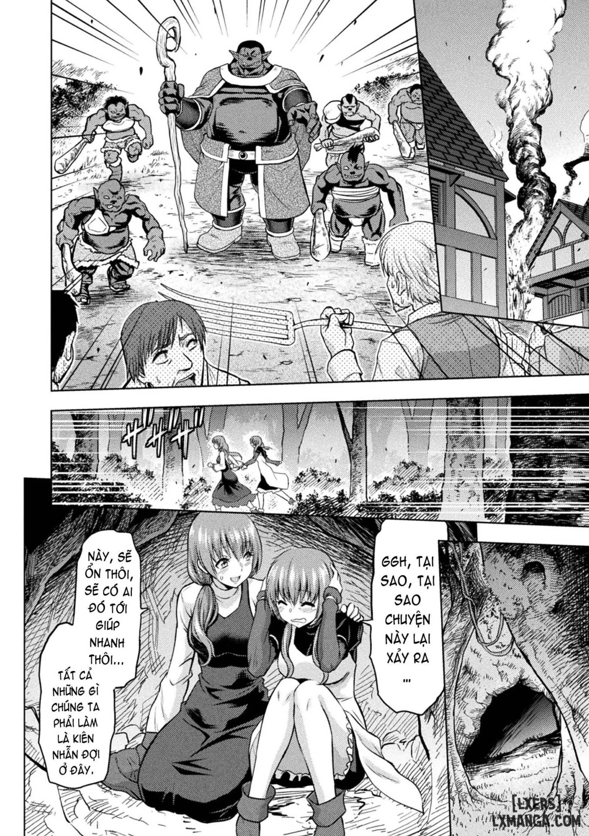 ERONA Orc no Inmon ni Okasareta Onna Kishi no Matsuro - Full trang 218