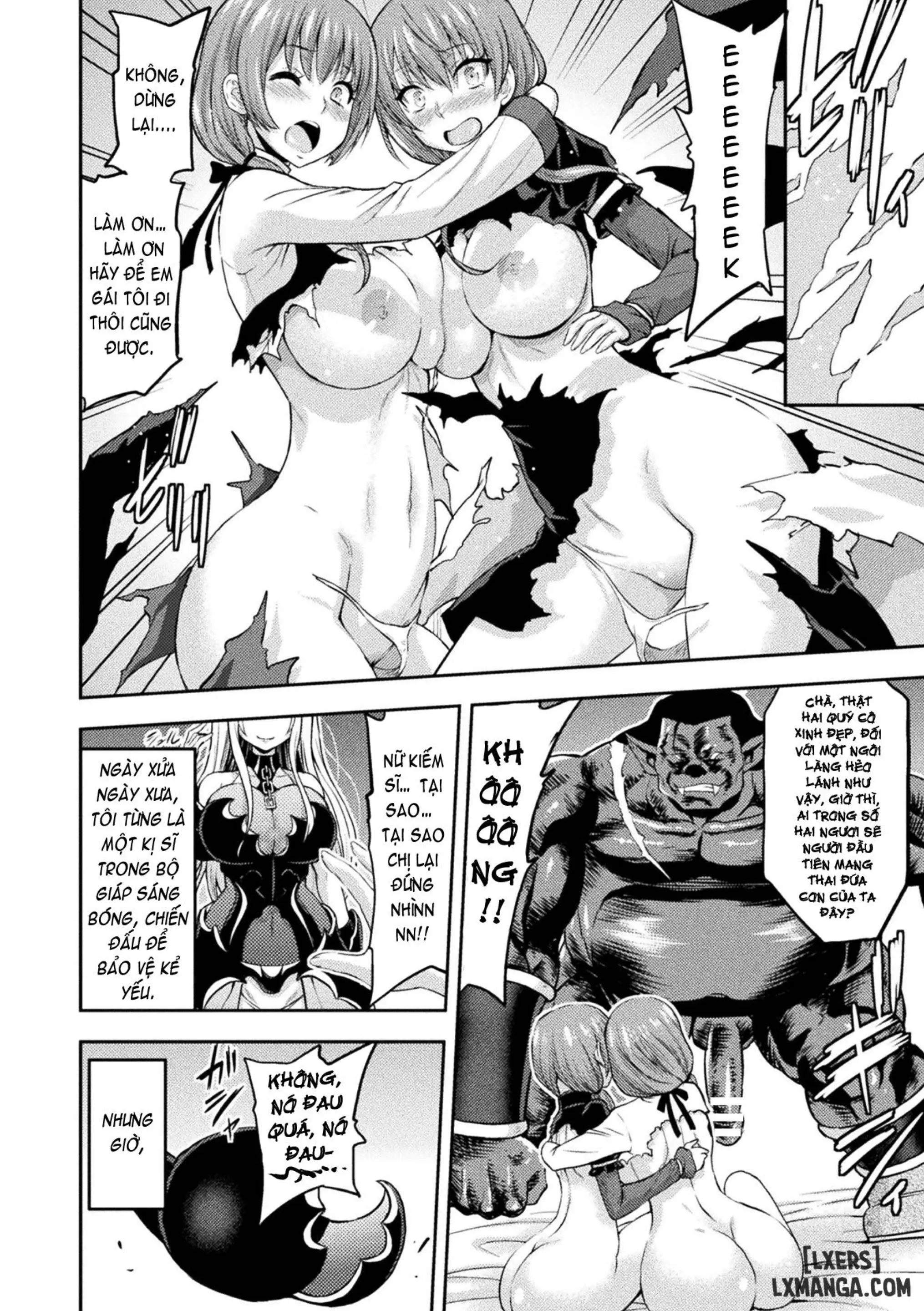 ERONA Orc no Inmon ni Okasareta Onna Kishi no Matsuro - Full trang 220