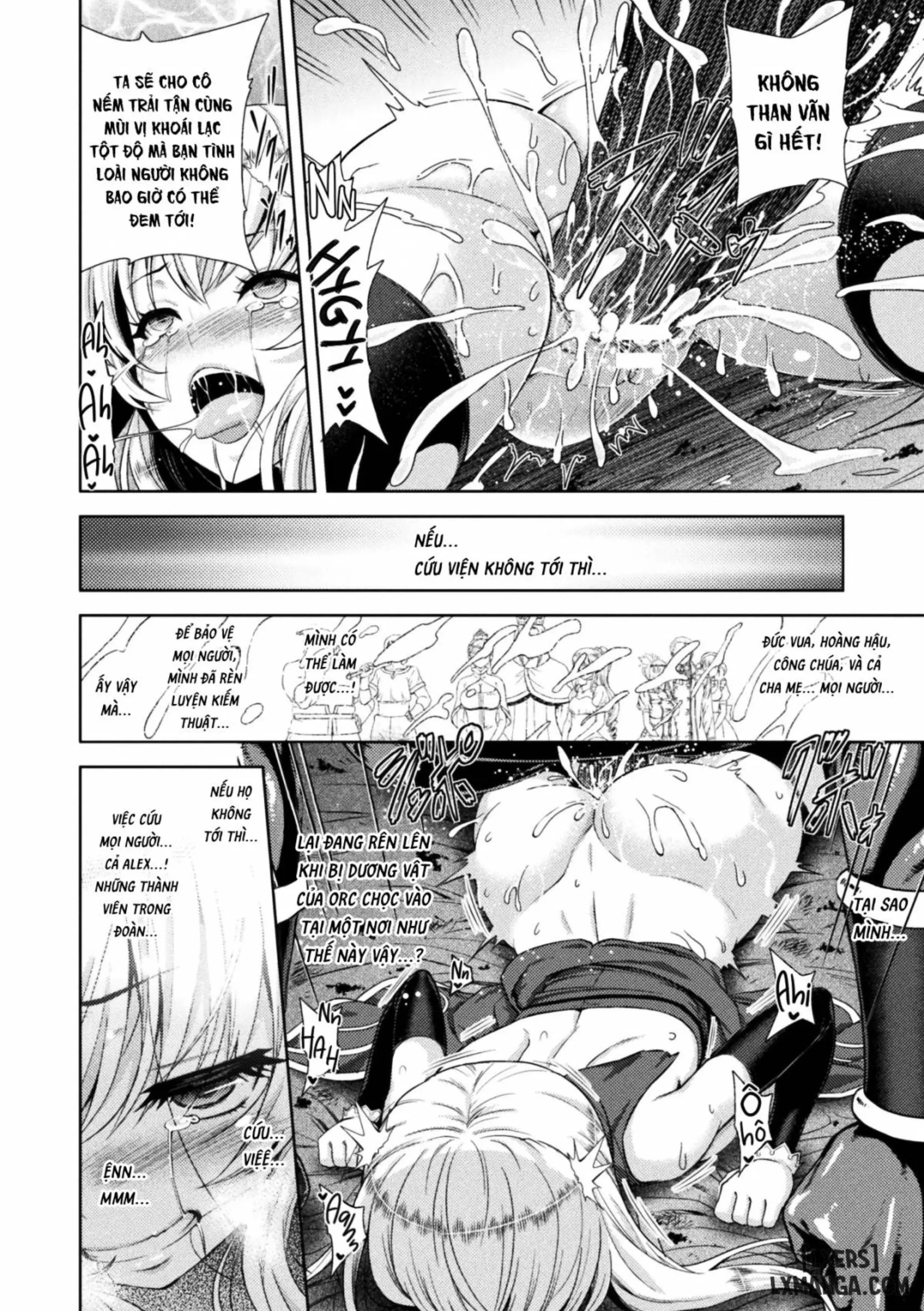 ERONA Orc no Inmon ni Okasareta Onna Kishi no Matsuro - Full trang 47