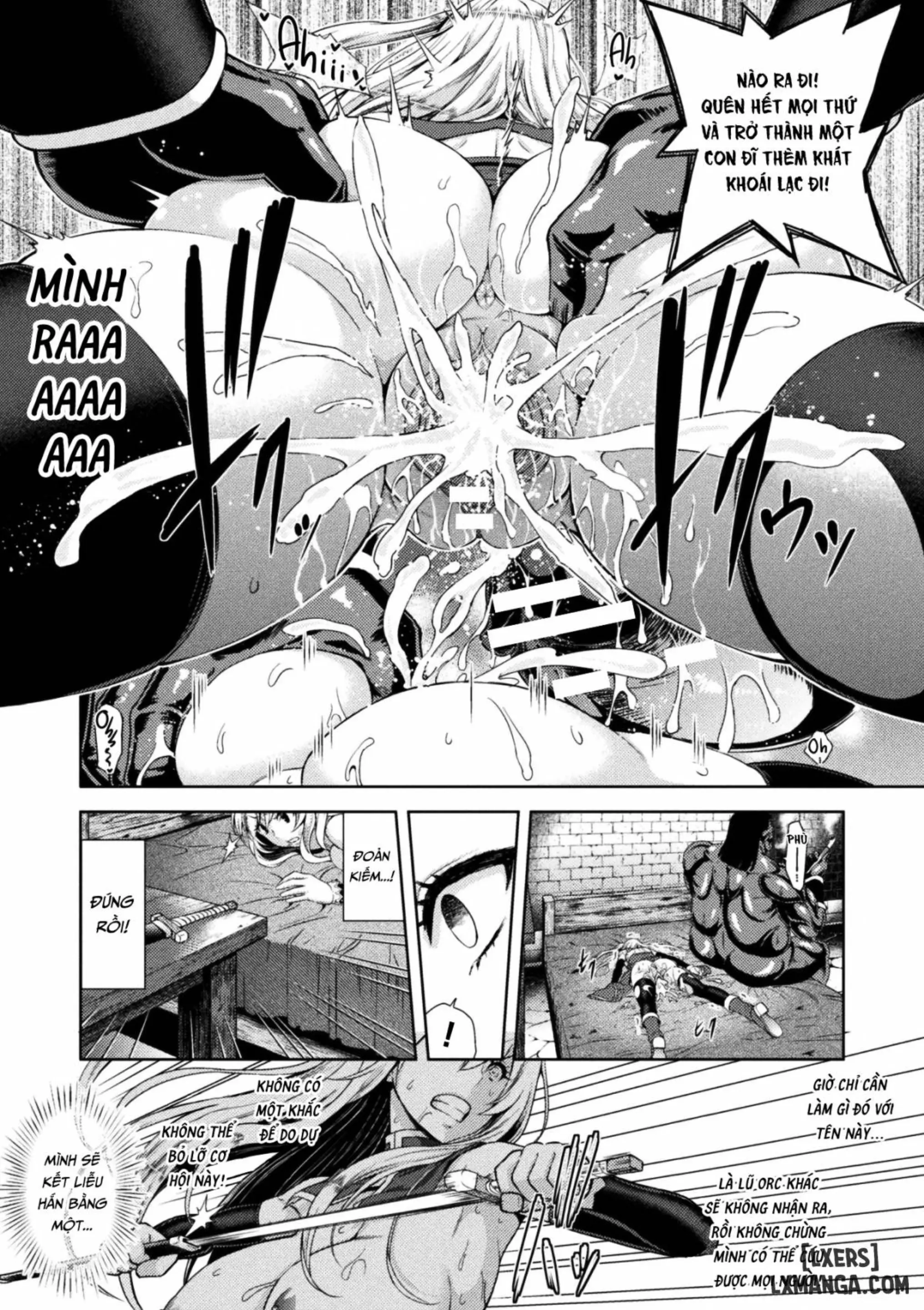 ERONA Orc no Inmon ni Okasareta Onna Kishi no Matsuro - Full trang 48