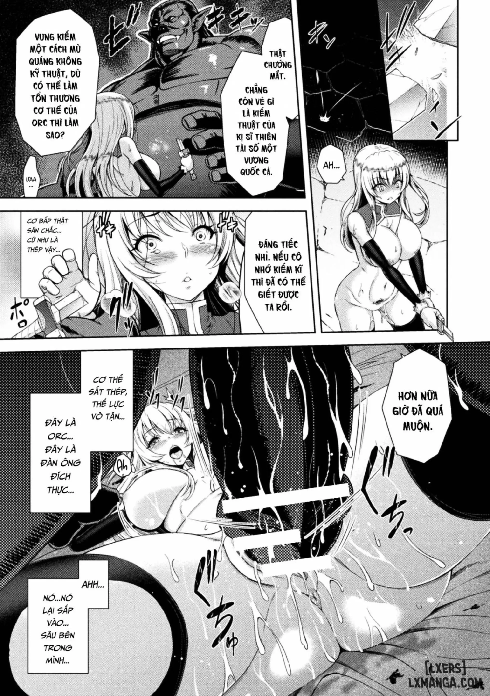 ERONA Orc no Inmon ni Okasareta Onna Kishi no Matsuro - Full trang 50