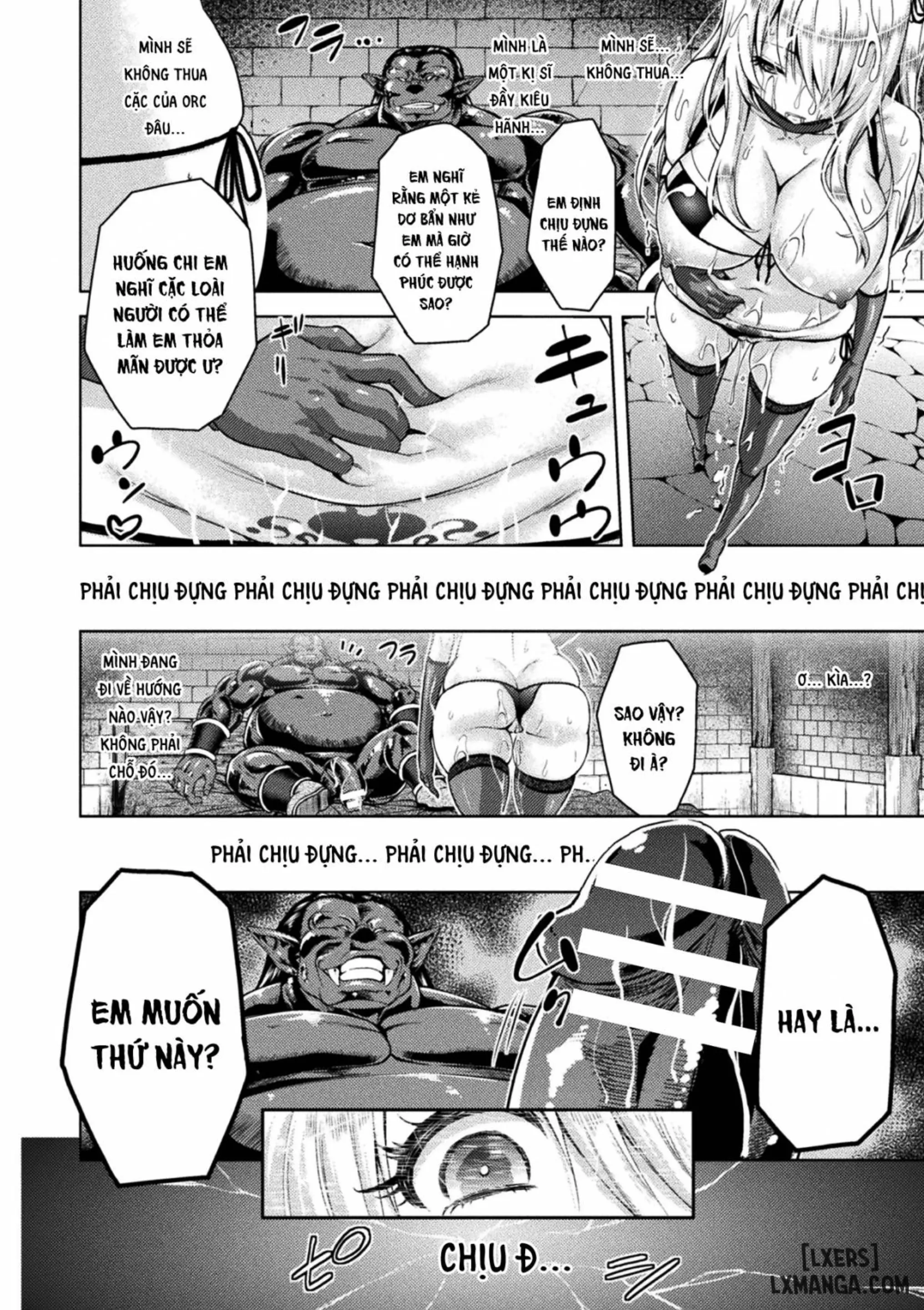 ERONA Orc no Inmon ni Okasareta Onna Kishi no Matsuro - Full trang 66