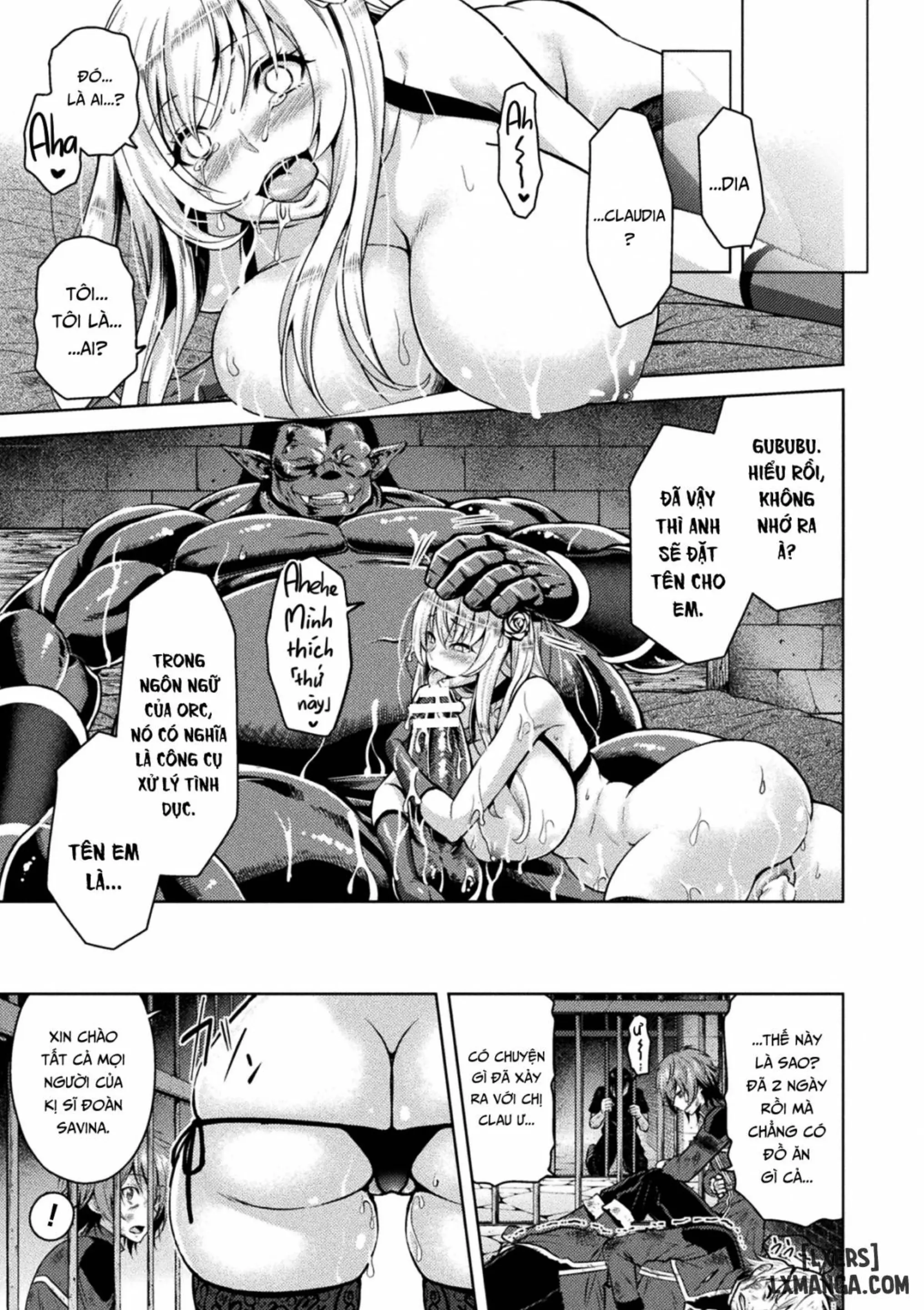 ERONA Orc no Inmon ni Okasareta Onna Kishi no Matsuro - Full trang 81