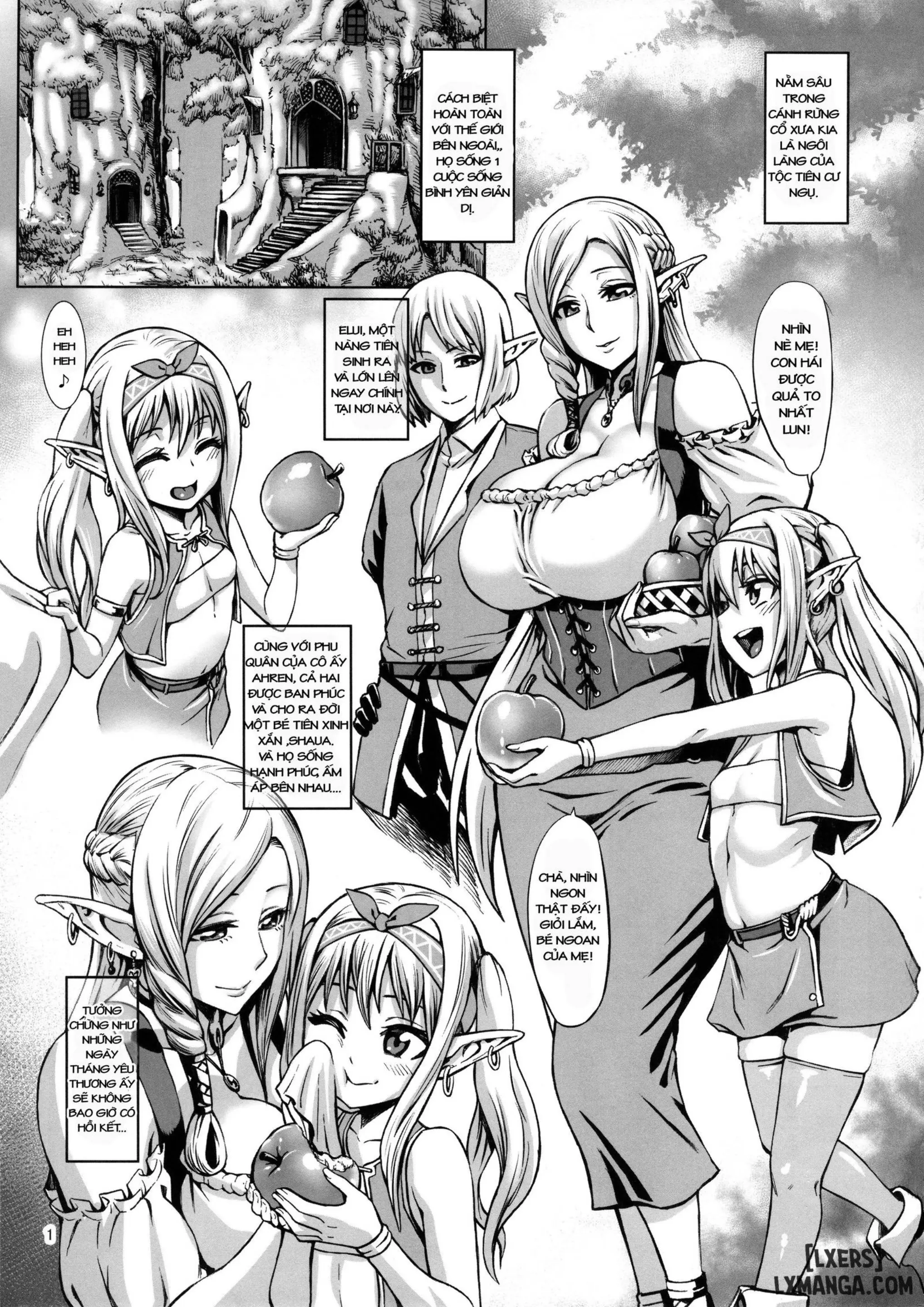 Houjou no Reizoku Elf - Full trang 3