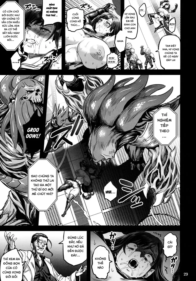 Deka Chichi Terrorist no Kousei Kouhai Jikken - Full trang 28