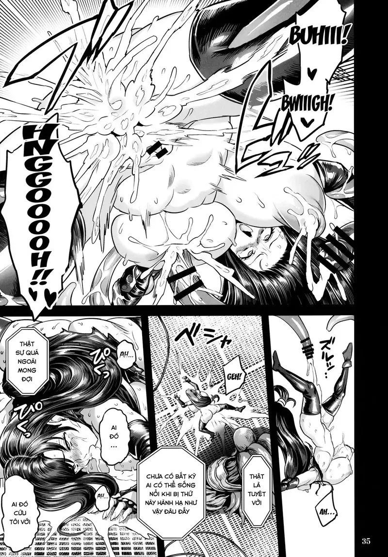 Deka Chichi Terrorist no Kousei Kouhai Jikken - Full trang 34
