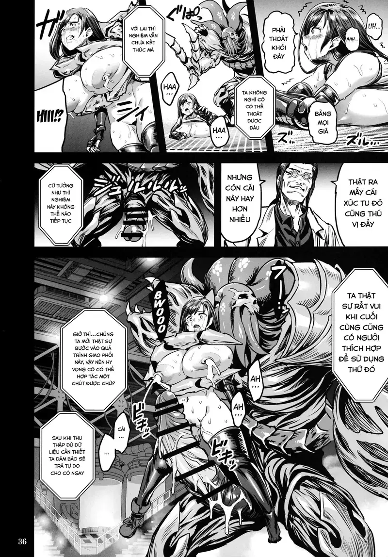 Deka Chichi Terrorist no Kousei Kouhai Jikken - Full trang 35