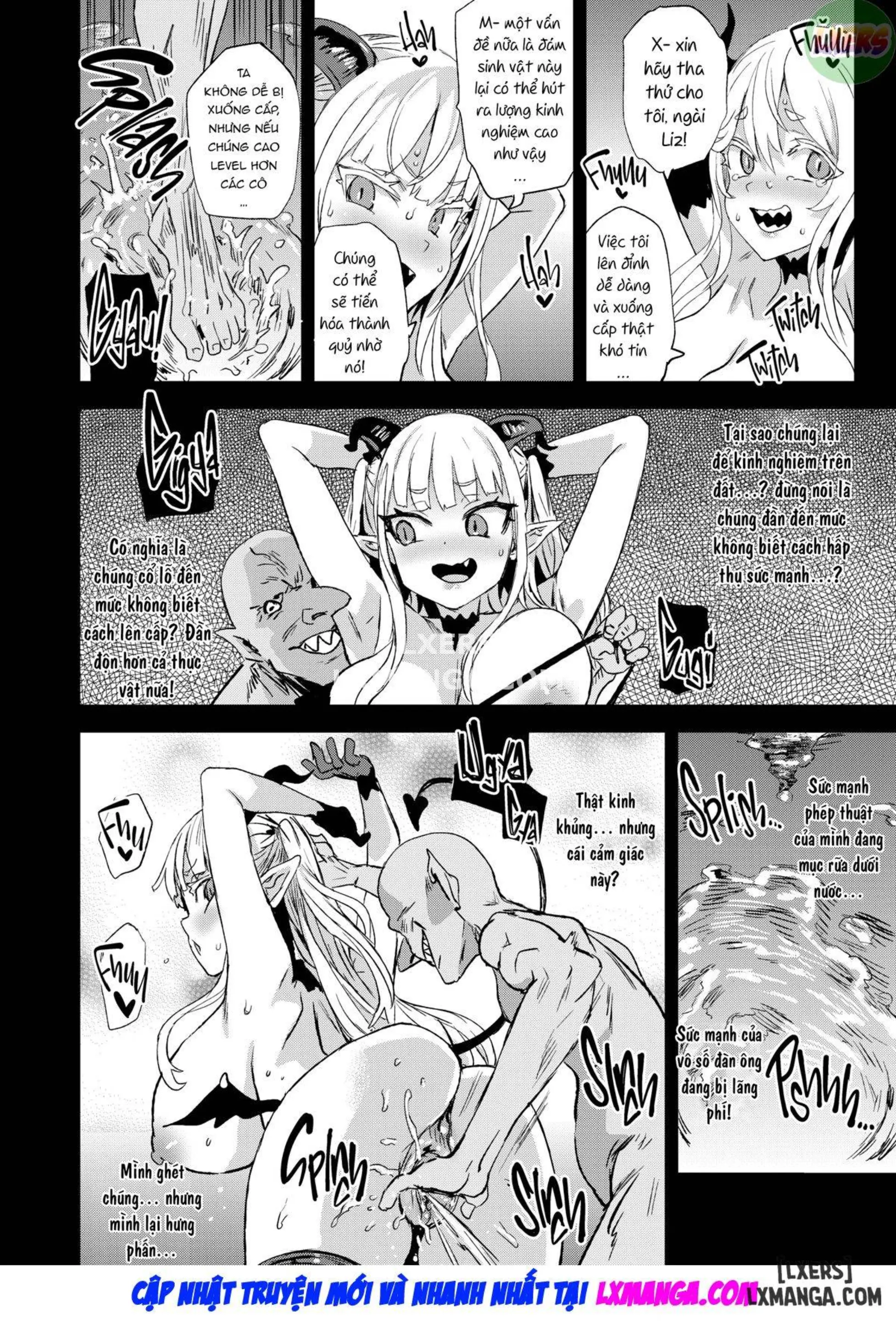Fatalpulse (Asanagi)] Succubus Joou vs Zako Goblin - Full trang 13