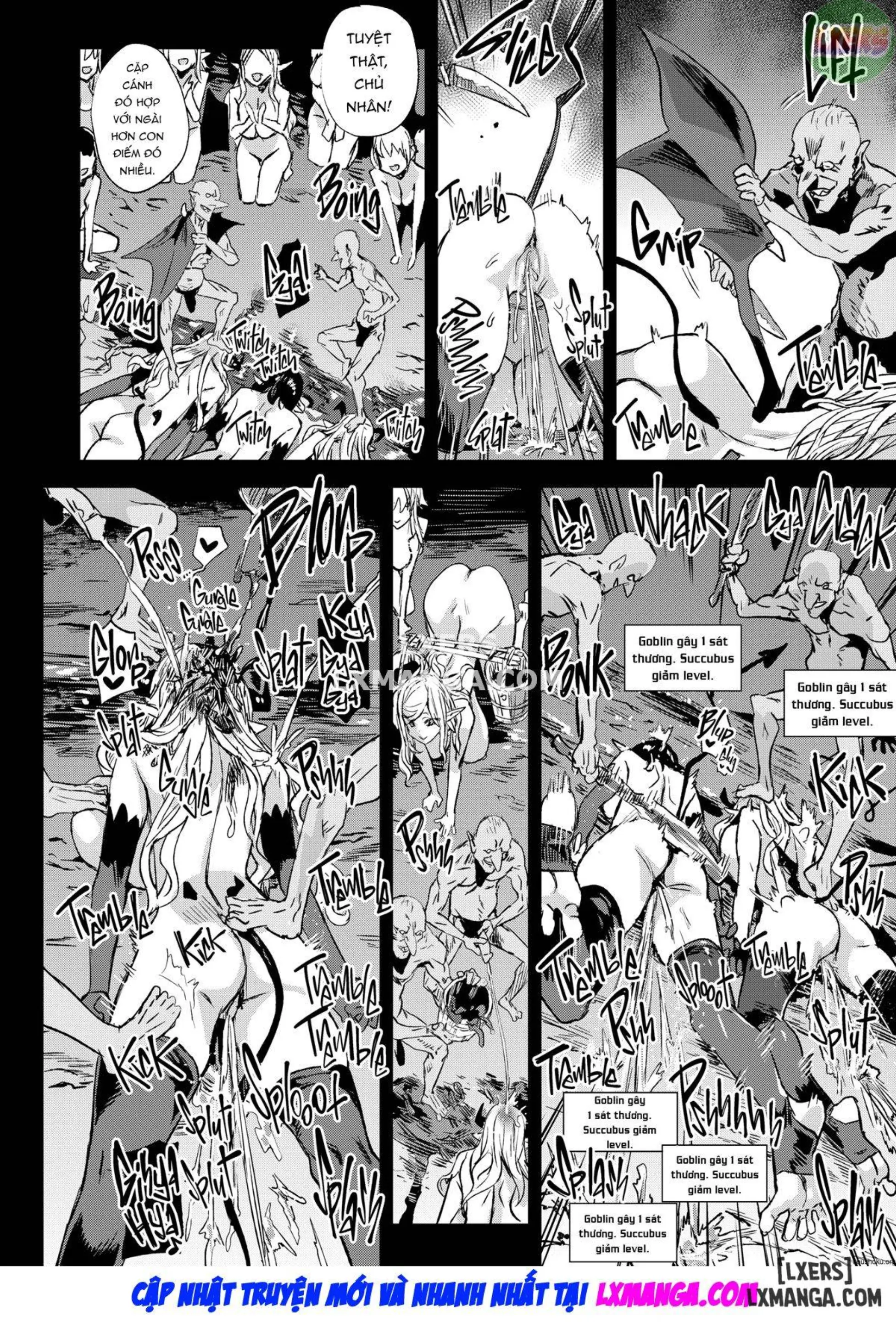 Fatalpulse (Asanagi)] Succubus Joou vs Zako Goblin - Full trang 33