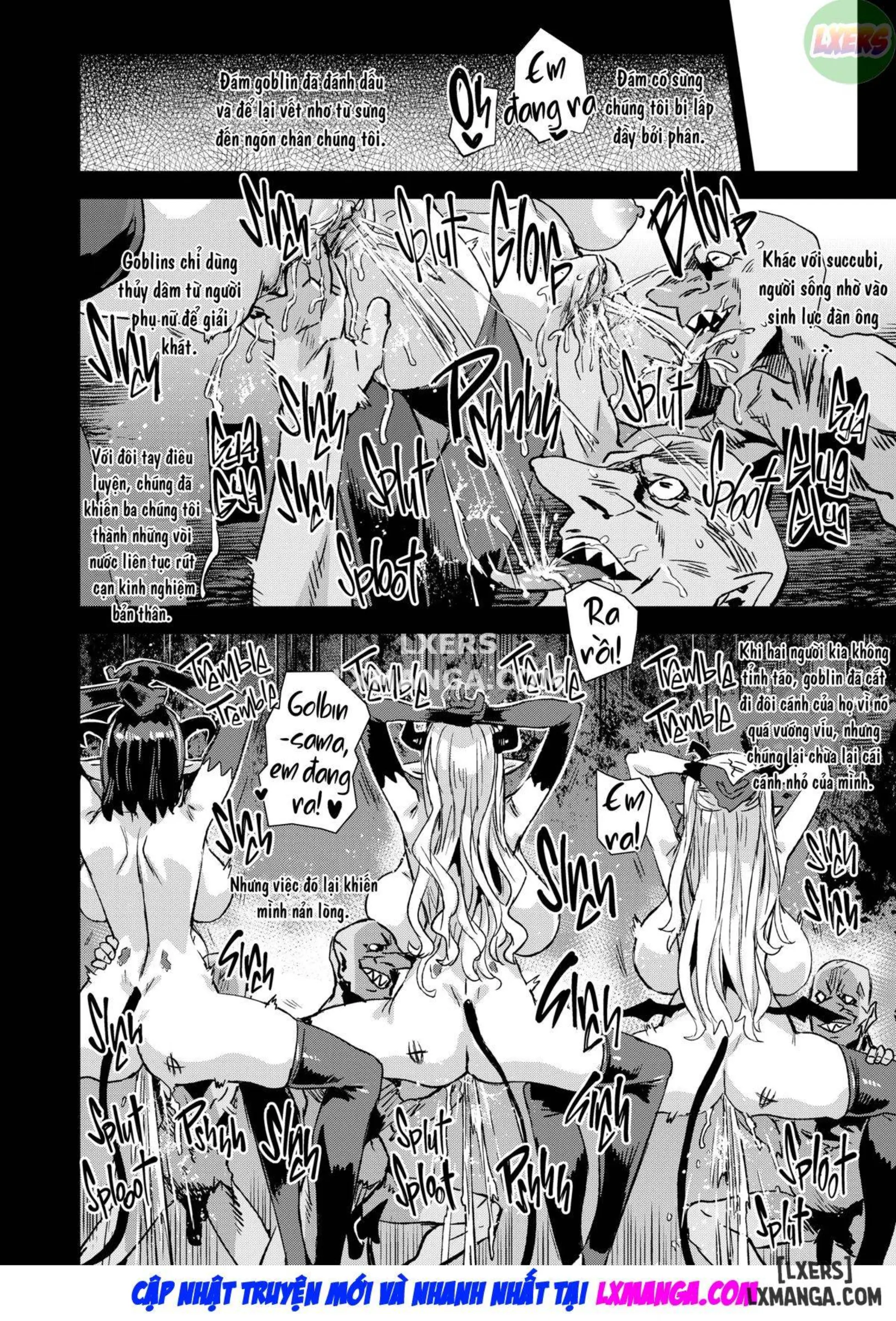 Fatalpulse (Asanagi)] Succubus Joou vs Zako Goblin - Full trang 35