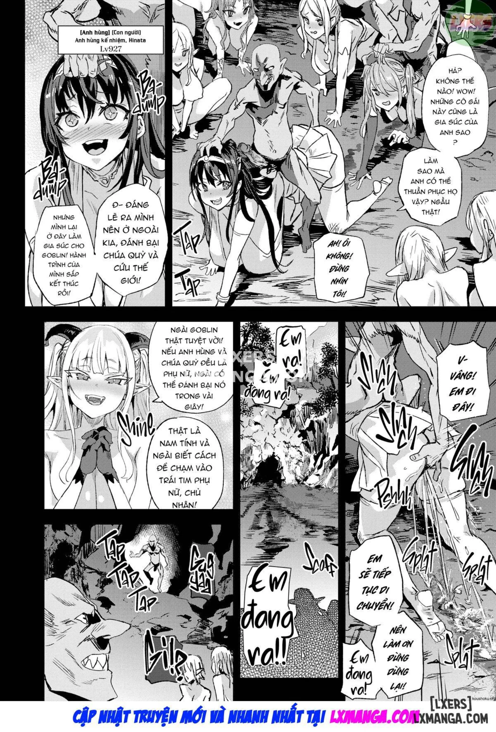 Fatalpulse (Asanagi)] Succubus Joou vs Zako Goblin - Full trang 41