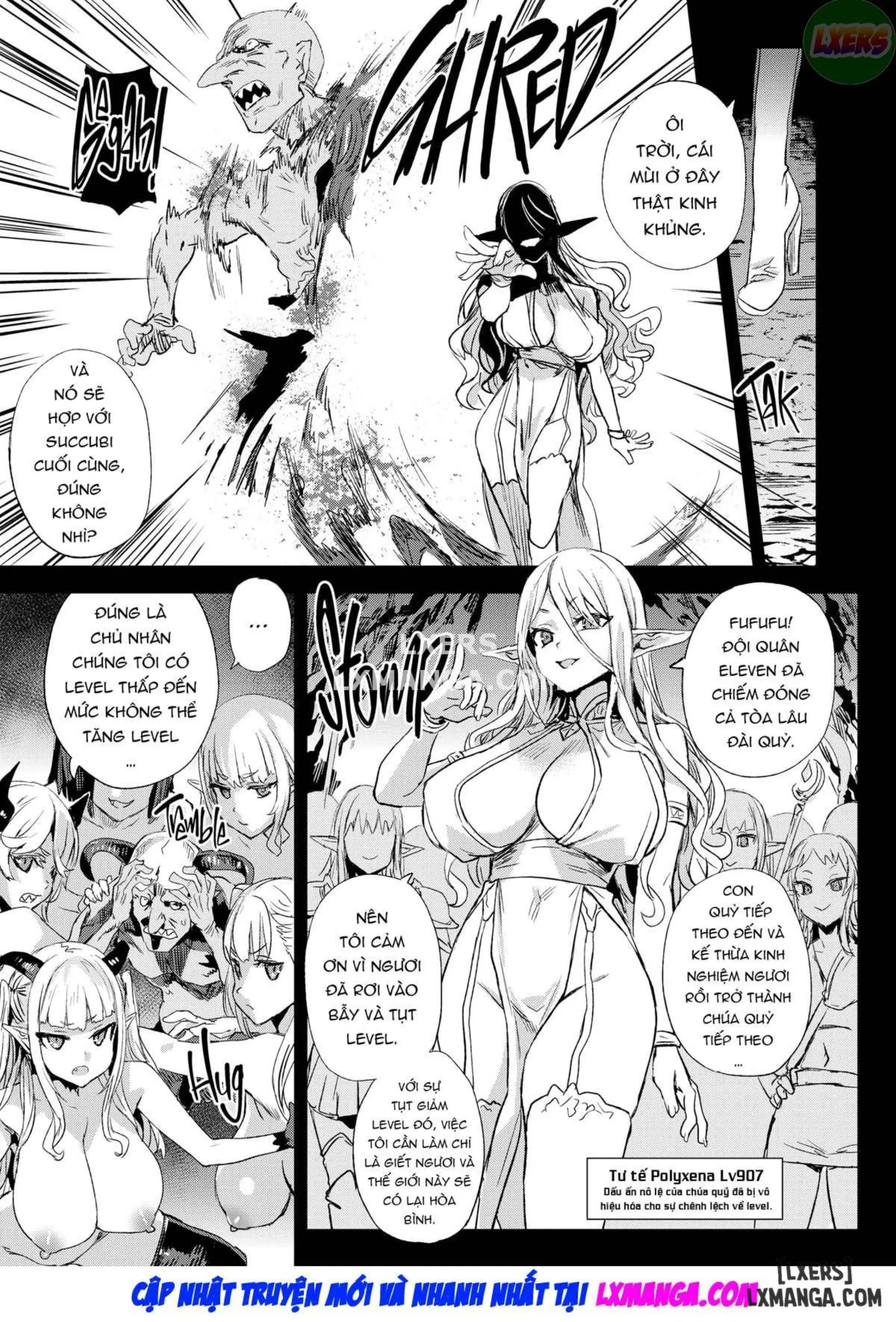 Fatalpulse (Asanagi)] Succubus Joou vs Zako Goblin - Full trang 42