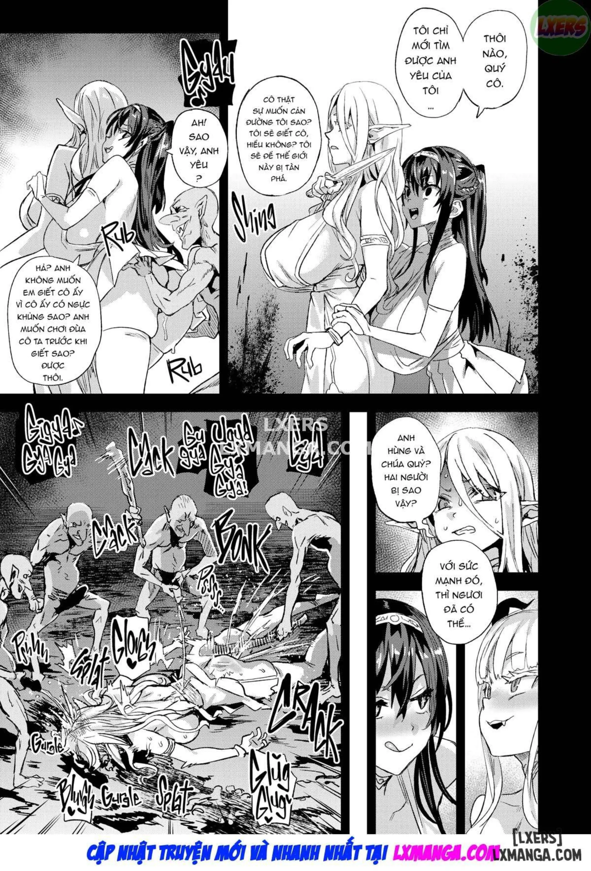 Fatalpulse (Asanagi)] Succubus Joou vs Zako Goblin - Full trang 44