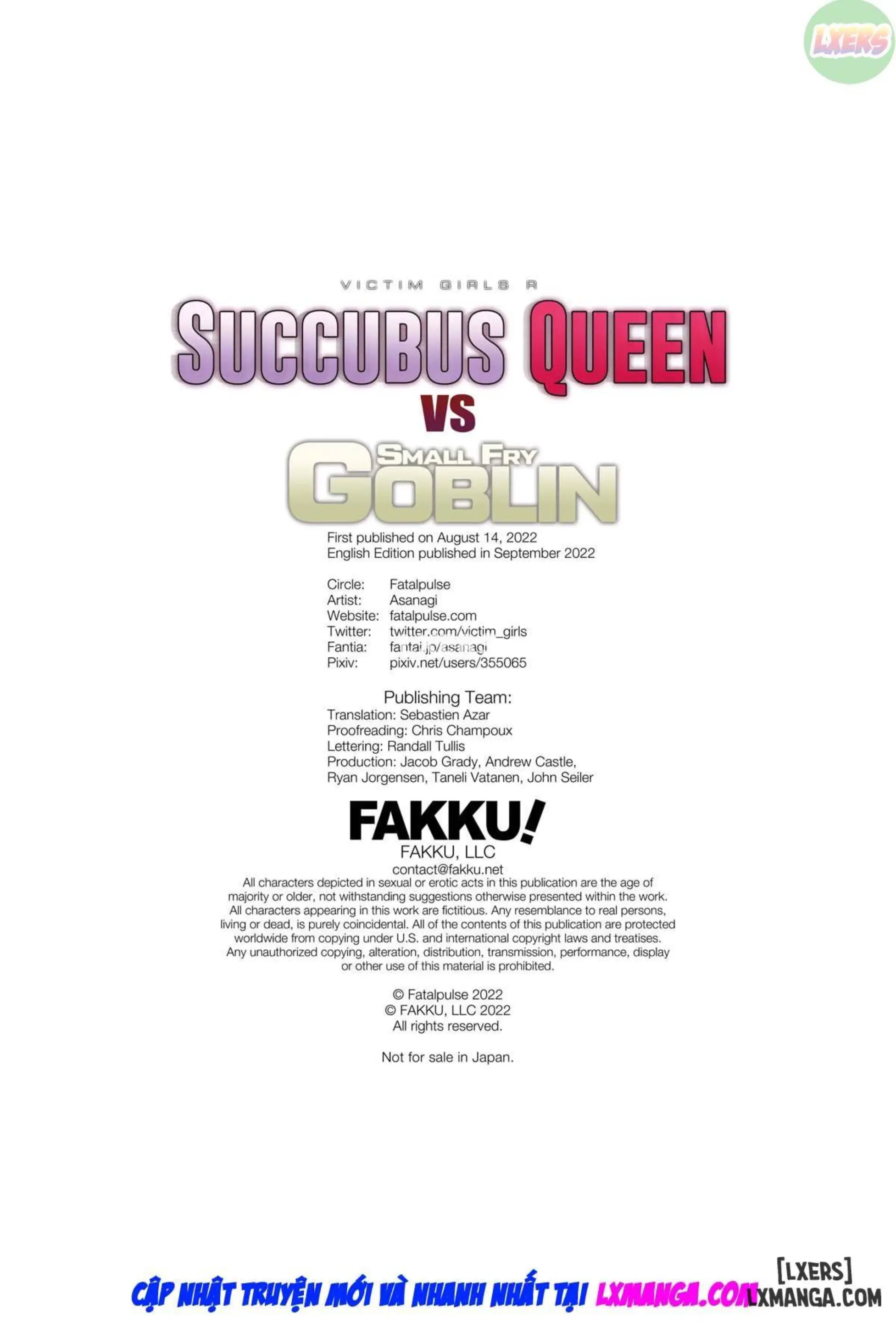 Fatalpulse (Asanagi)] Succubus Joou vs Zako Goblin - Full trang 50