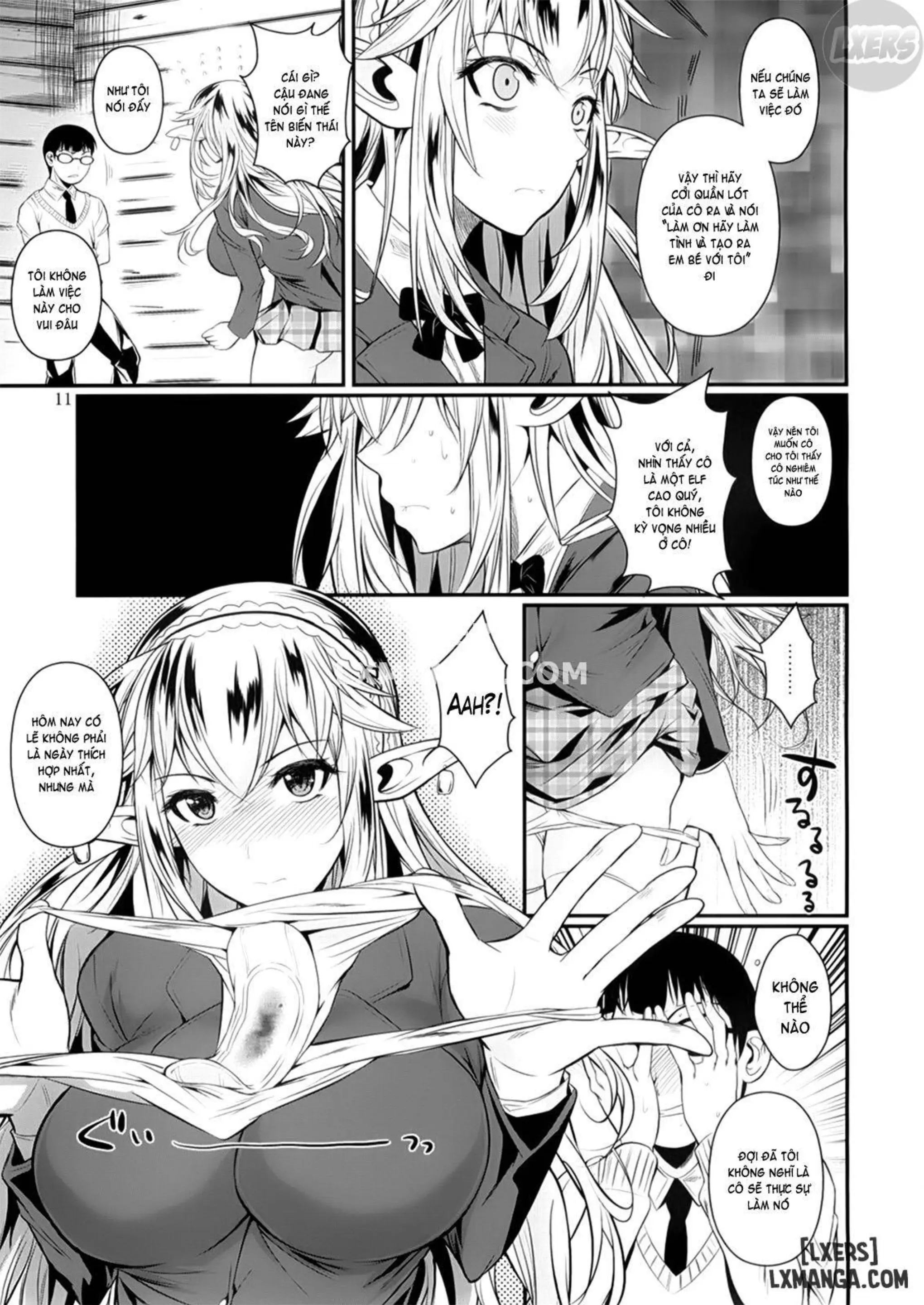 High Elf × High School 1-9 - Full trang 12