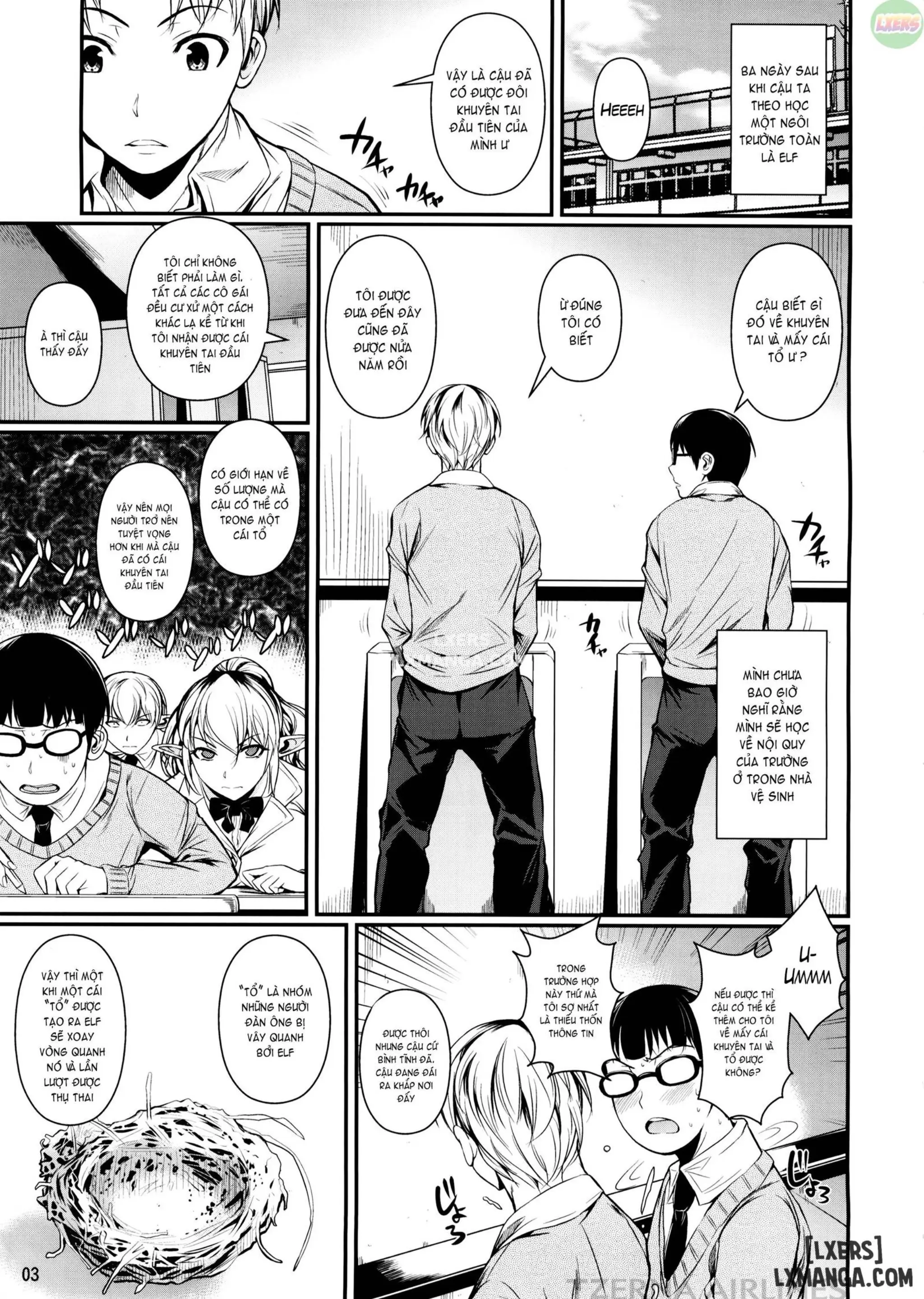 High Elf × High School 1-9 - Full trang 34
