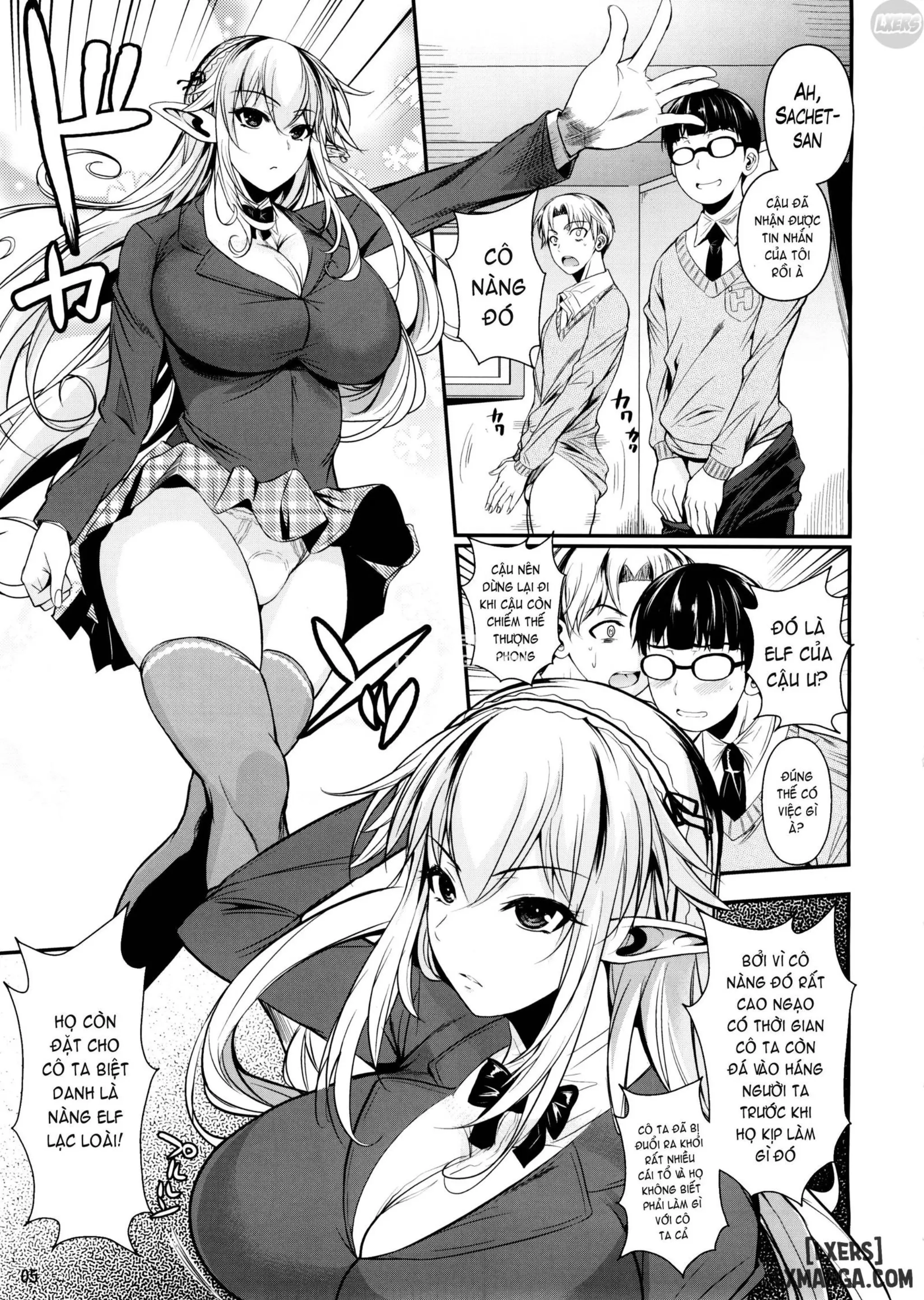 High Elf × High School 1-9 - Full trang 36