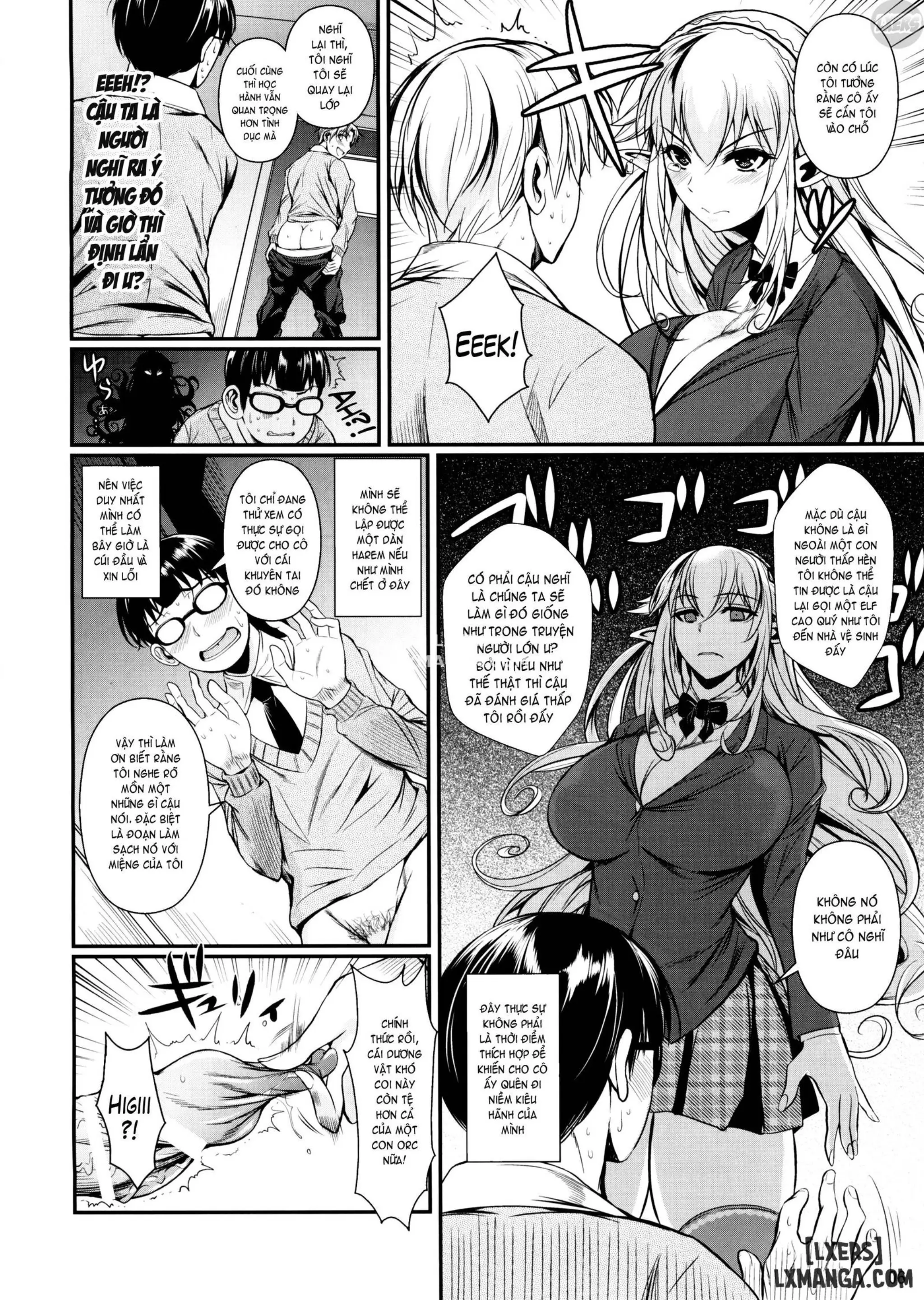 High Elf × High School 1-9 - Full trang 37