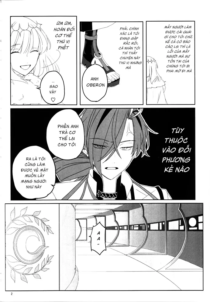 Oberon-kun to Takasugi-kun ga irekawaru hon - Full trang 3