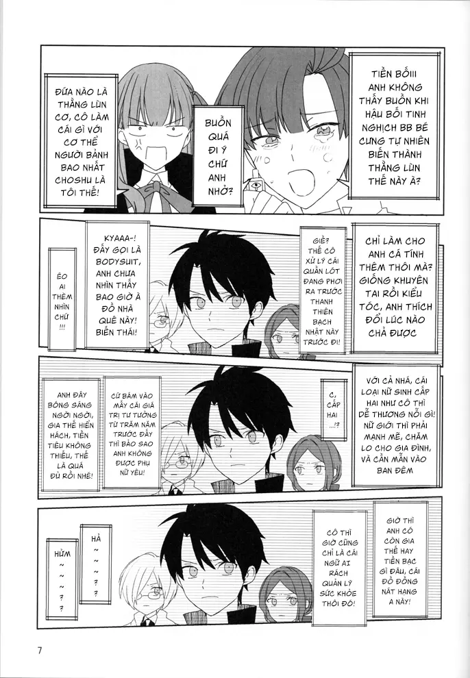Oberon-kun to Takasugi-kun ga irekawaru hon - Full trang 8