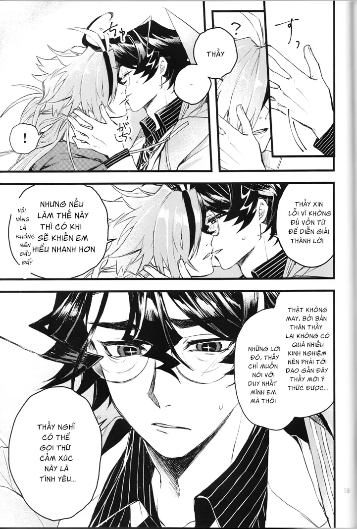 Suki no Imi o Oshiete Sensei! | Thầy ơi, xin hãy dạy cho em biết ý nghĩa của tình yêu! - Full trang 18