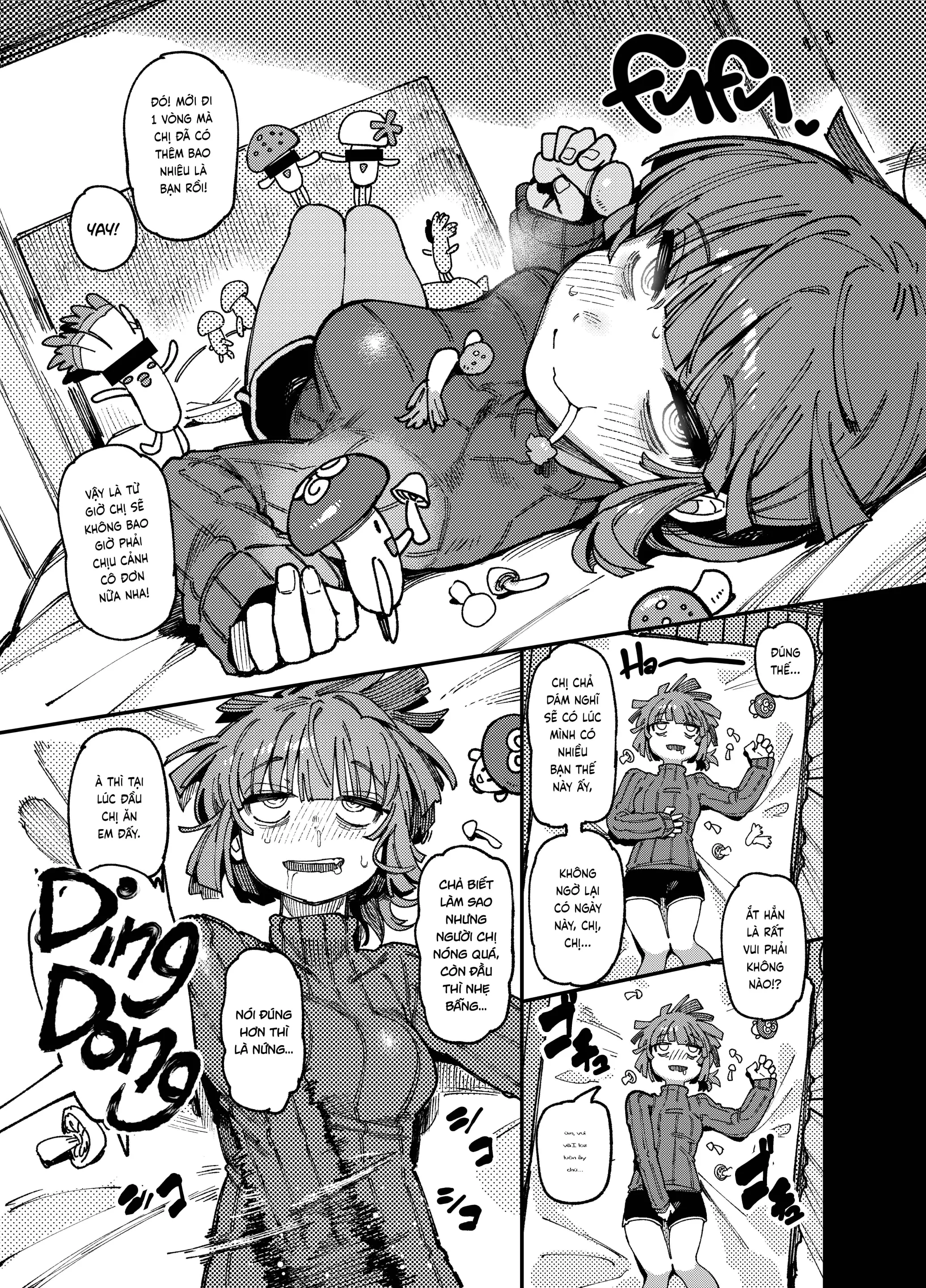 Ie ga Shike Sugite Haete Kita Genkaku Yuuhatsu Suru Kinoko o Goshoku Shite Hatsujou Shita Ato no Are ya Kore - Full trang 8