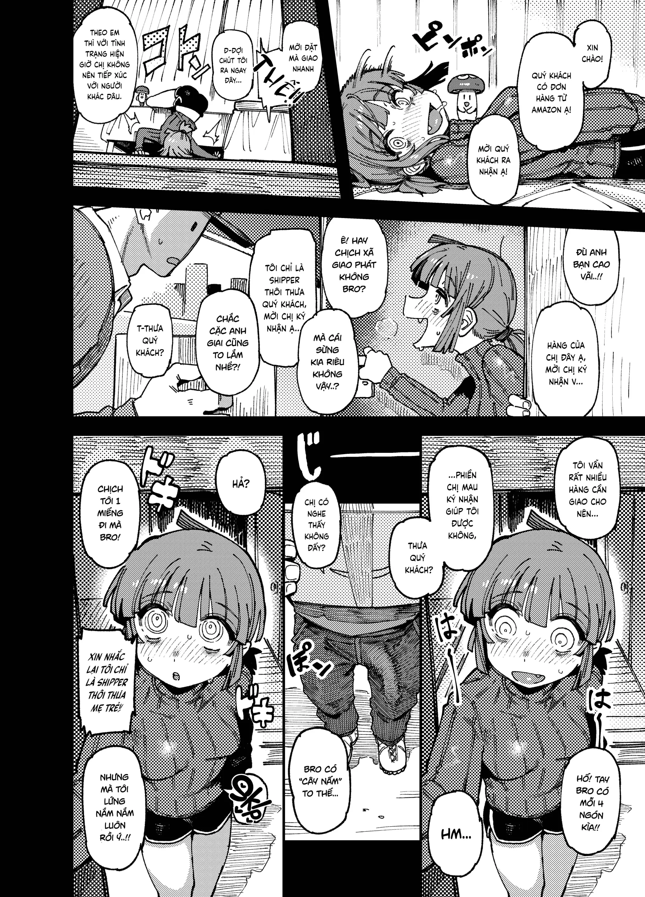 Ie ga Shike Sugite Haete Kita Genkaku Yuuhatsu Suru Kinoko o Goshoku Shite Hatsujou Shita Ato no Are ya Kore - Full trang 9