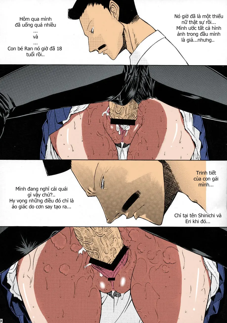 Kogoro Mouri fucked Ran Mouri - Full trang 27