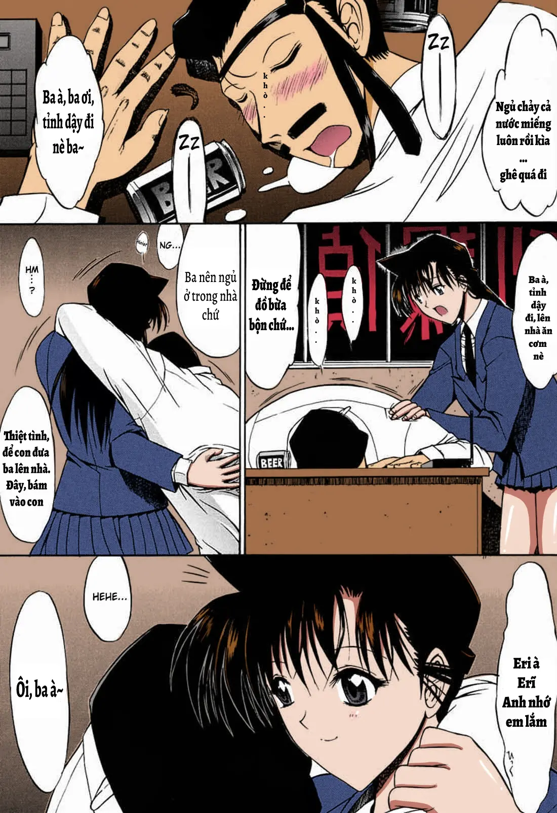 Kogoro Mouri fucked Ran Mouri - Full trang 3