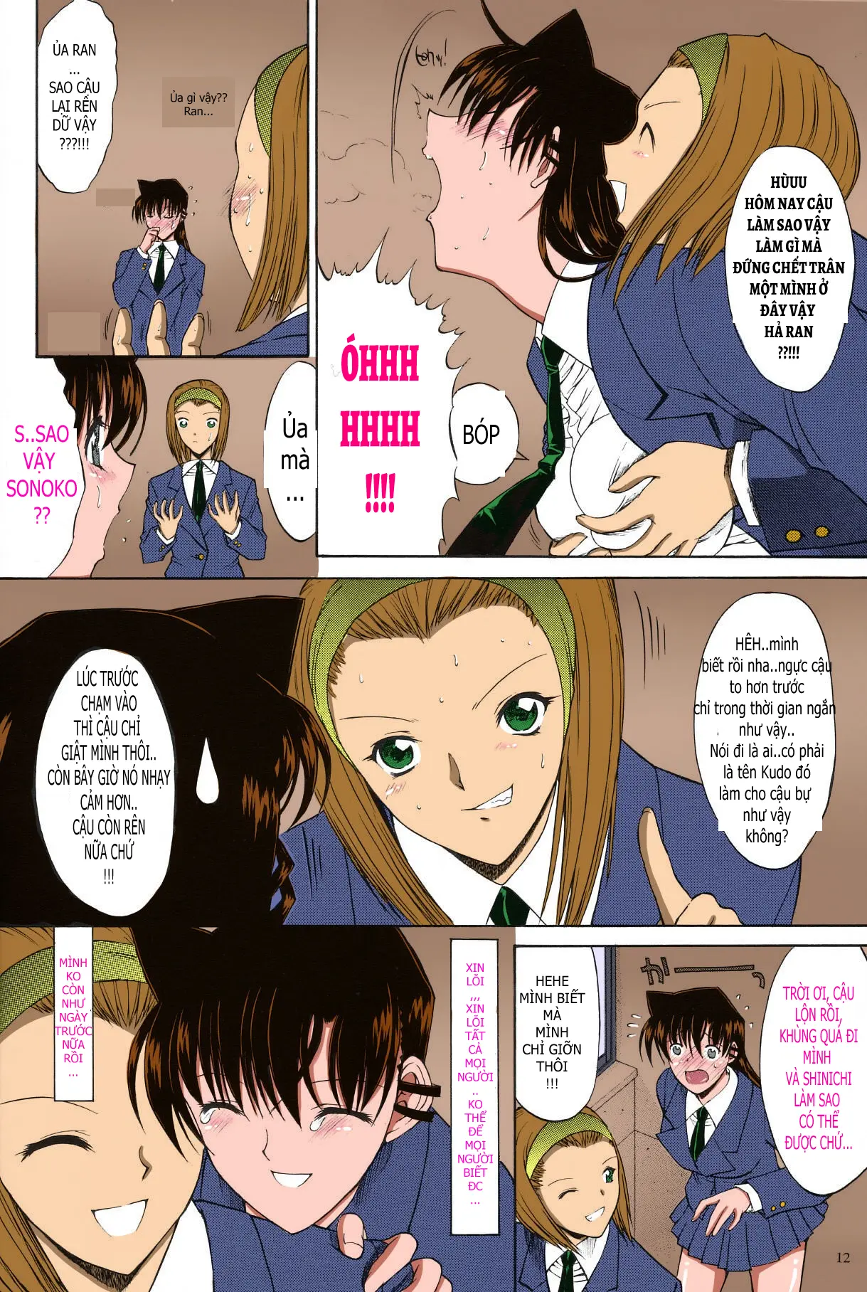 Kogoro Mouri fucked Ran Mouri - Full trang 49