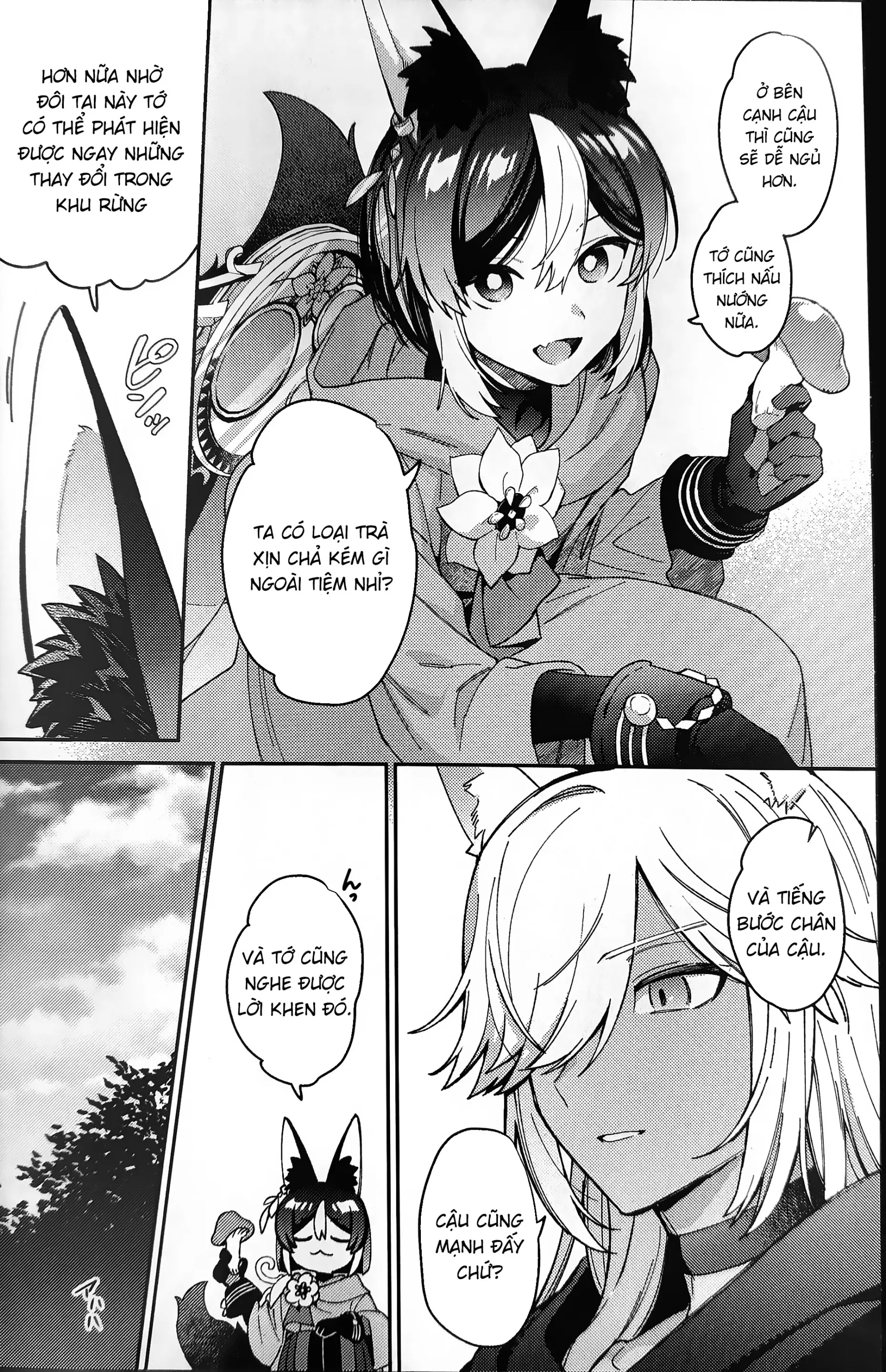 ookami ni natta tomodachi no yosuga okashii!! - Full trang 13