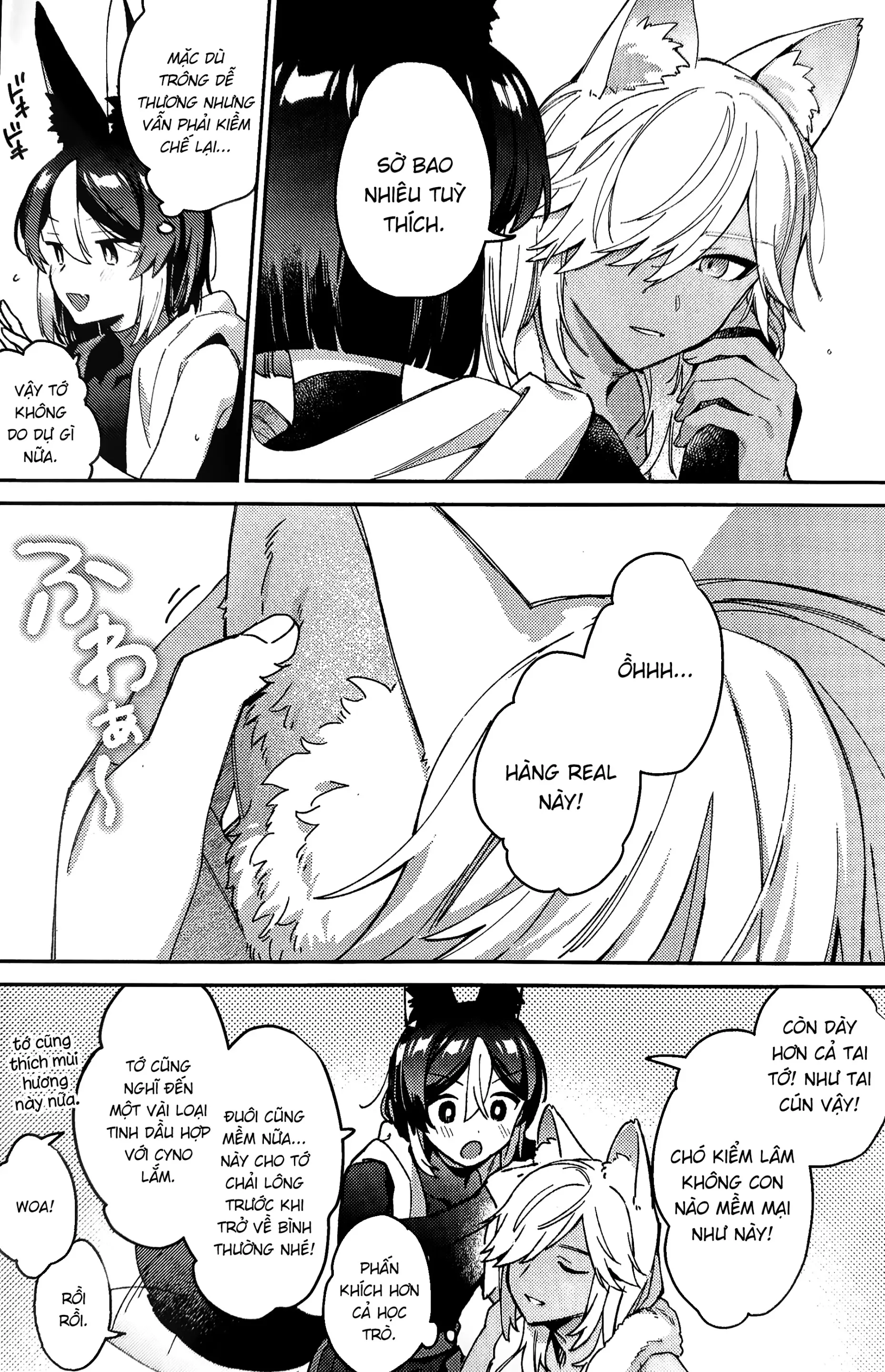 ookami ni natta tomodachi no yosuga okashii!! - Full trang 17