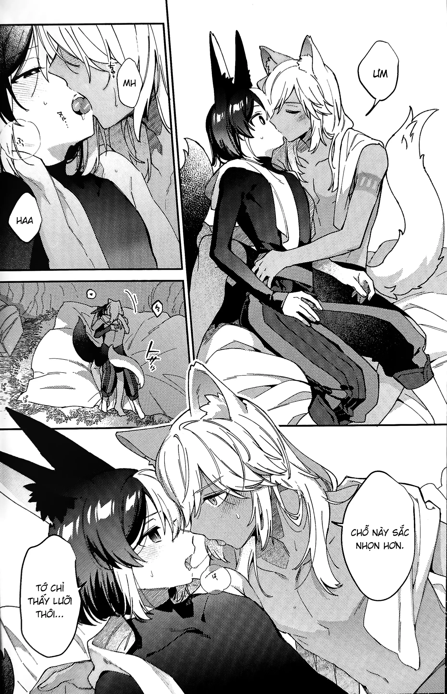 ookami ni natta tomodachi no yosuga okashii!! - Full trang 19