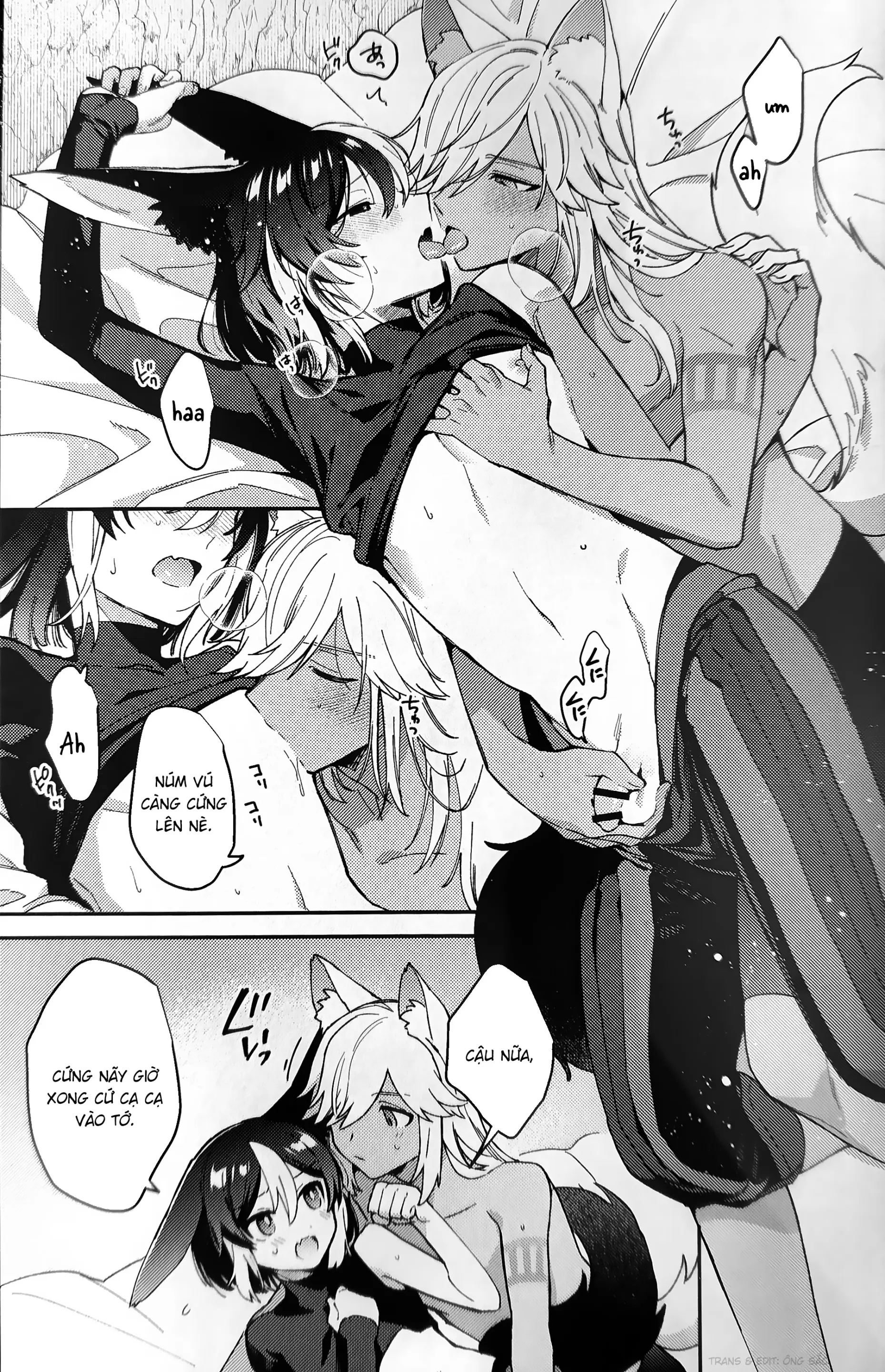 ookami ni natta tomodachi no yosuga okashii!! - Full trang 30