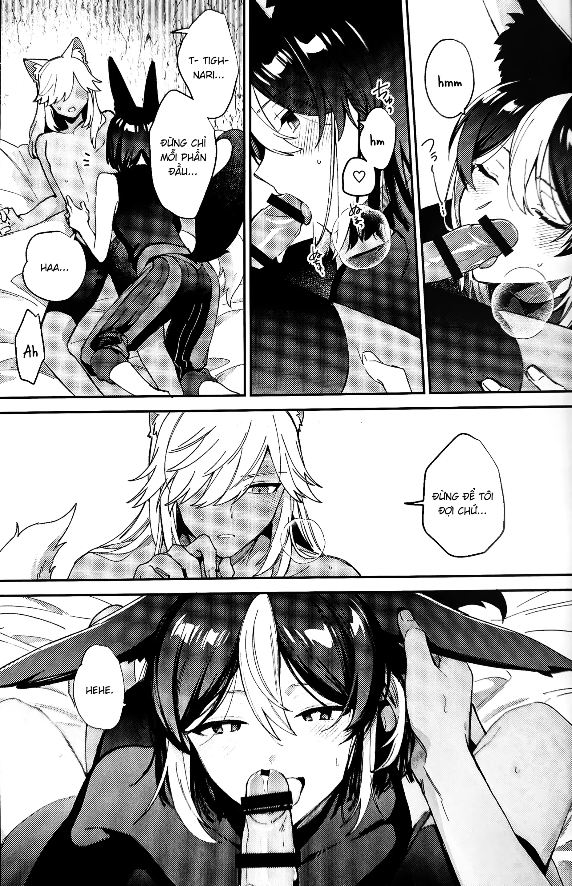 ookami ni natta tomodachi no yosuga okashii!! - Full trang 32