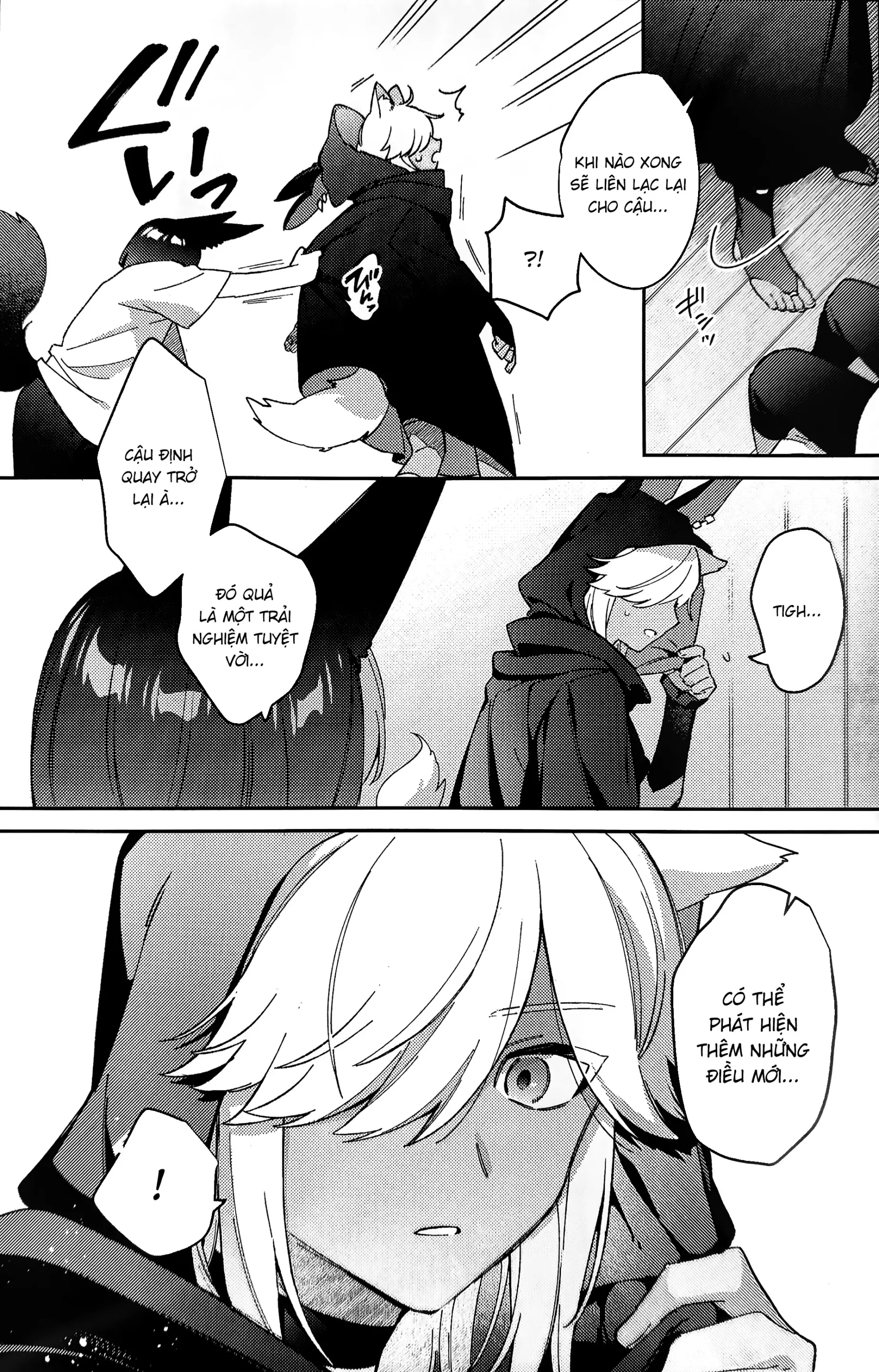 ookami ni natta tomodachi no yosuga okashii!! - Full trang 54