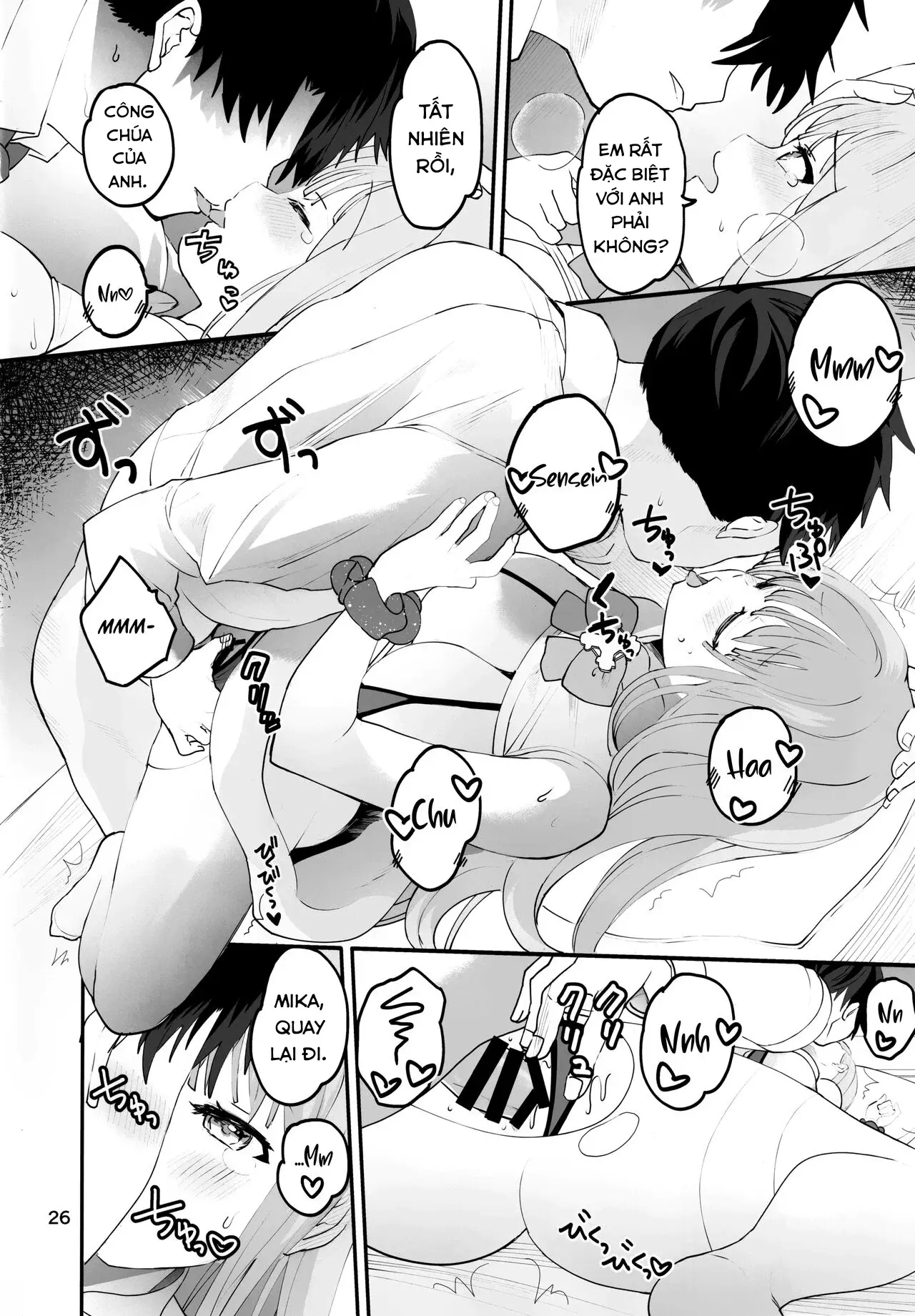 Mikakutei de Miseijuku na Ohime-sama❤ | Nàng Công Chúa Ngây Thơ Chưa Trưởng Thành - Full trang 25