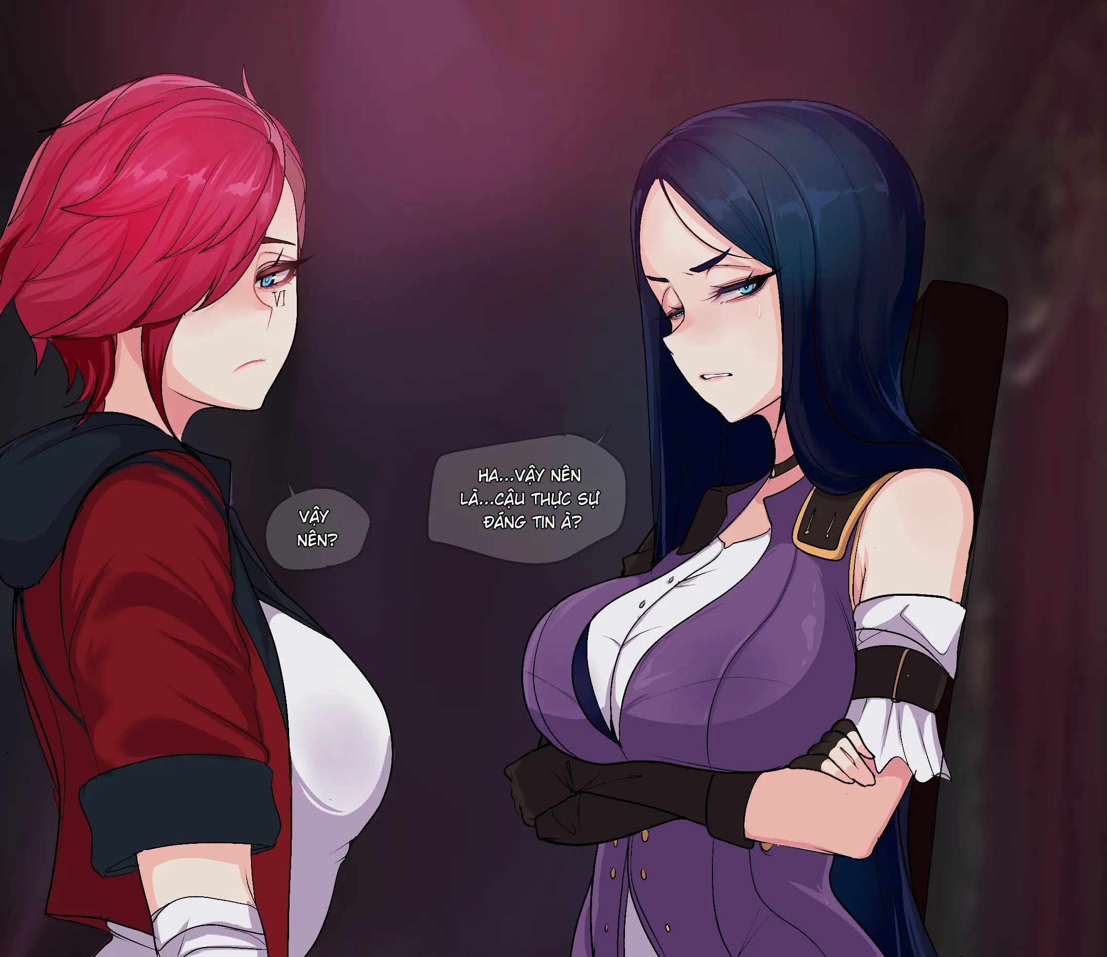 kimtoxic_Arcane_Vi,Caitlyn - Full trang 3