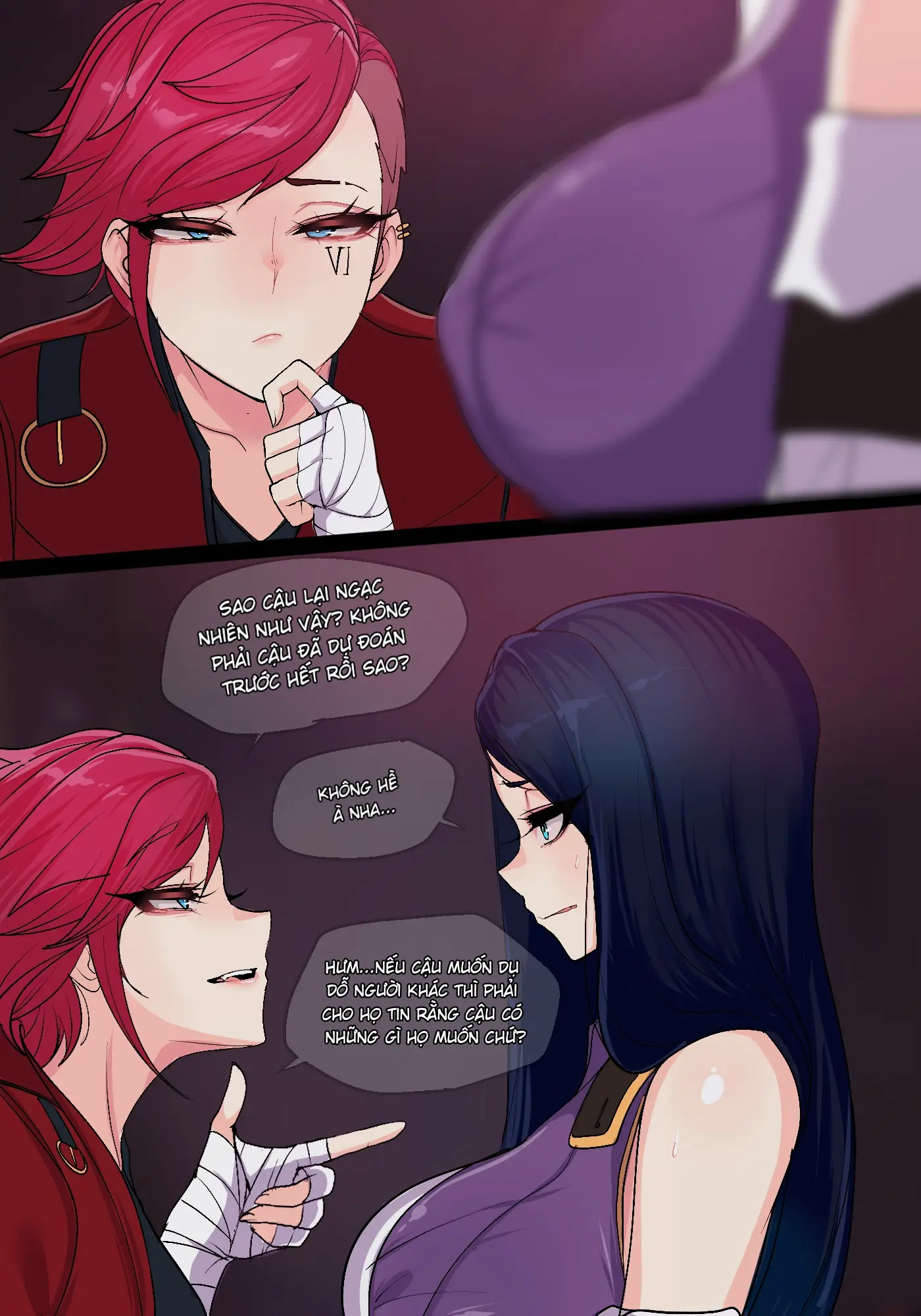 kimtoxic_Arcane_Vi,Caitlyn - Full trang 8