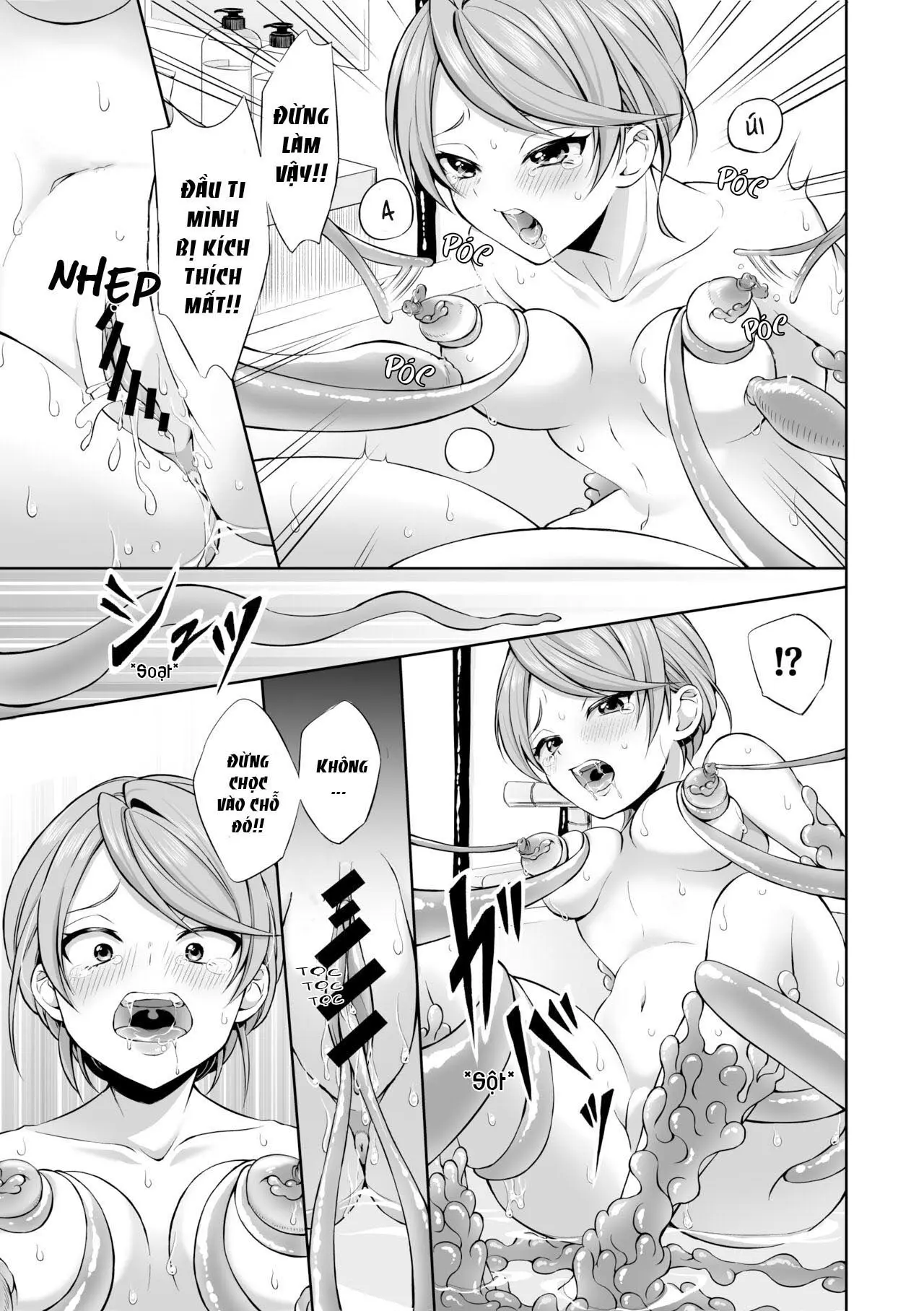 Ryoujoku Shokushu no Bathroom ~Ayashige na Otonari-san ni Moratta no wa Shokushu deshita~ - Full trang 15