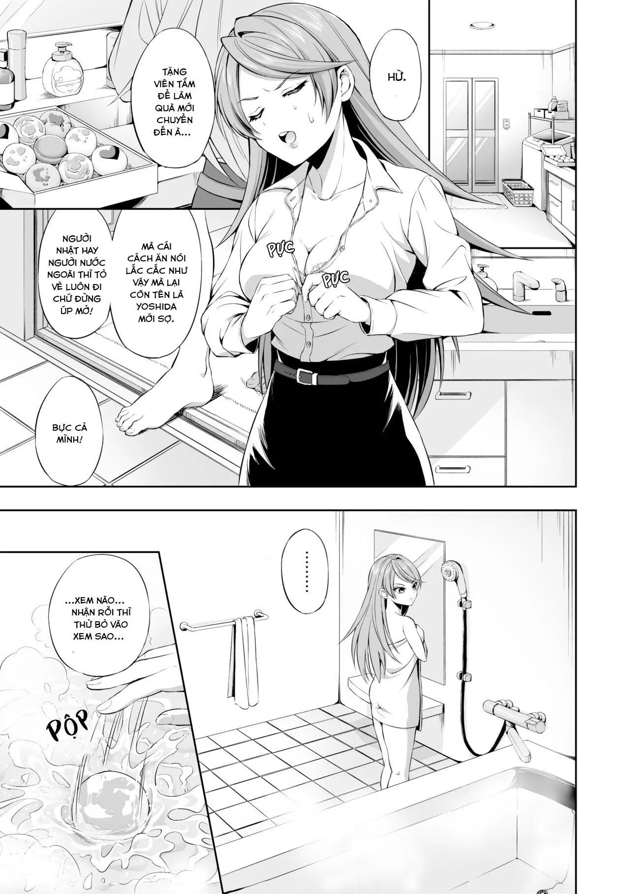 Ryoujoku Shokushu no Bathroom ~Ayashige na Otonari-san ni Moratta no wa Shokushu deshita~ - Full trang 5