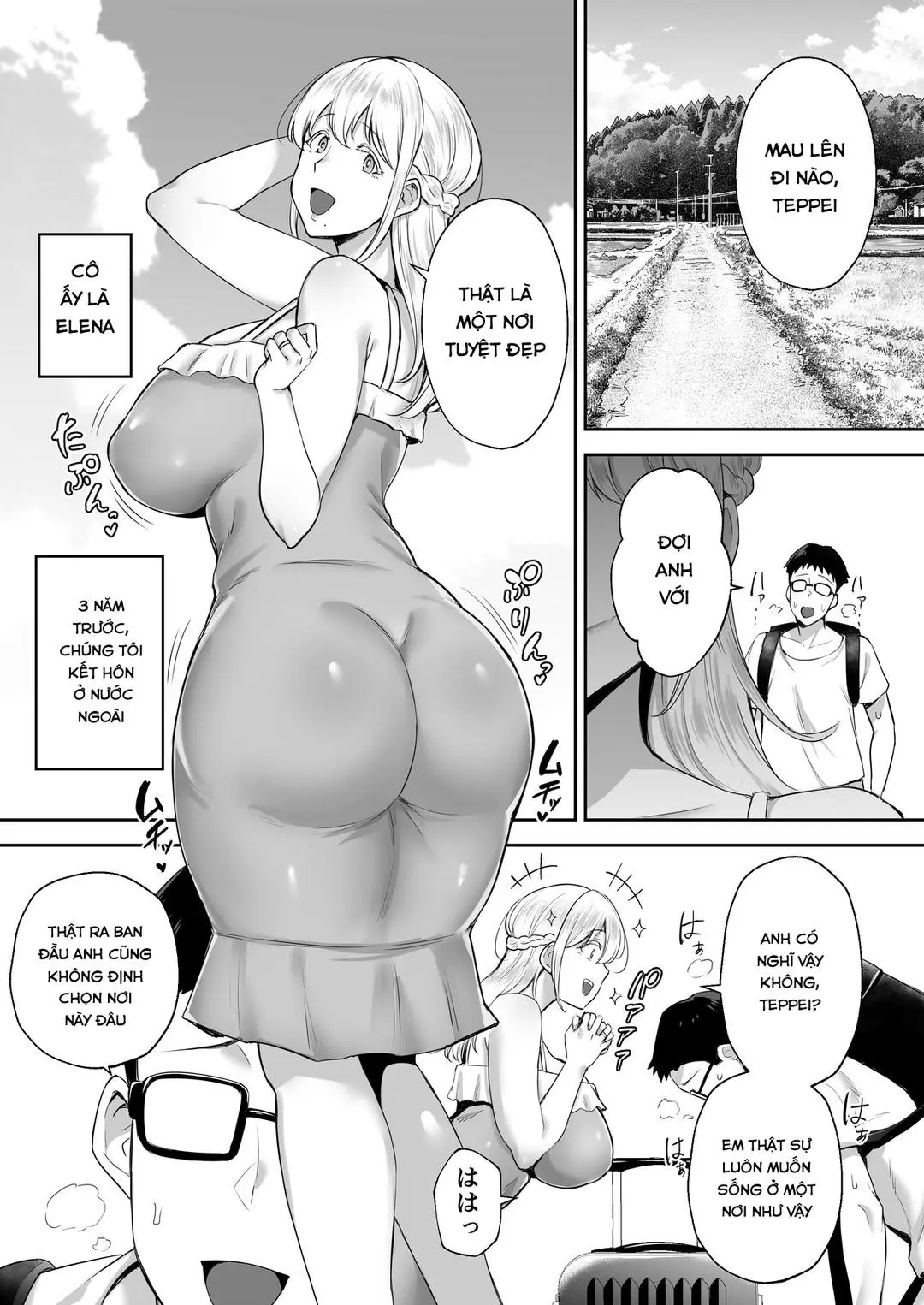 Netorareta Bakunyuu Blonde Tsuma Elena -Yamato Nadeshiko ni Akogaretetara Onaho Nadeshiko ni Nattemashita w- - Full trang 2