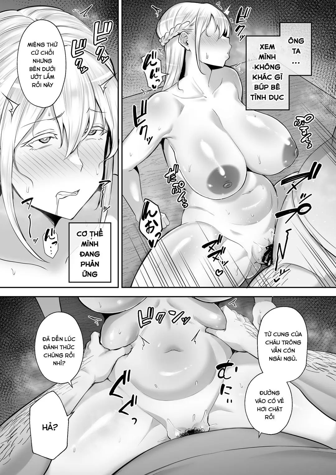 Netorareta Bakunyuu Blonde Tsuma Elena -Yamato Nadeshiko ni Akogaretetara Onaho Nadeshiko ni Nattemashita w- - Full trang 22
